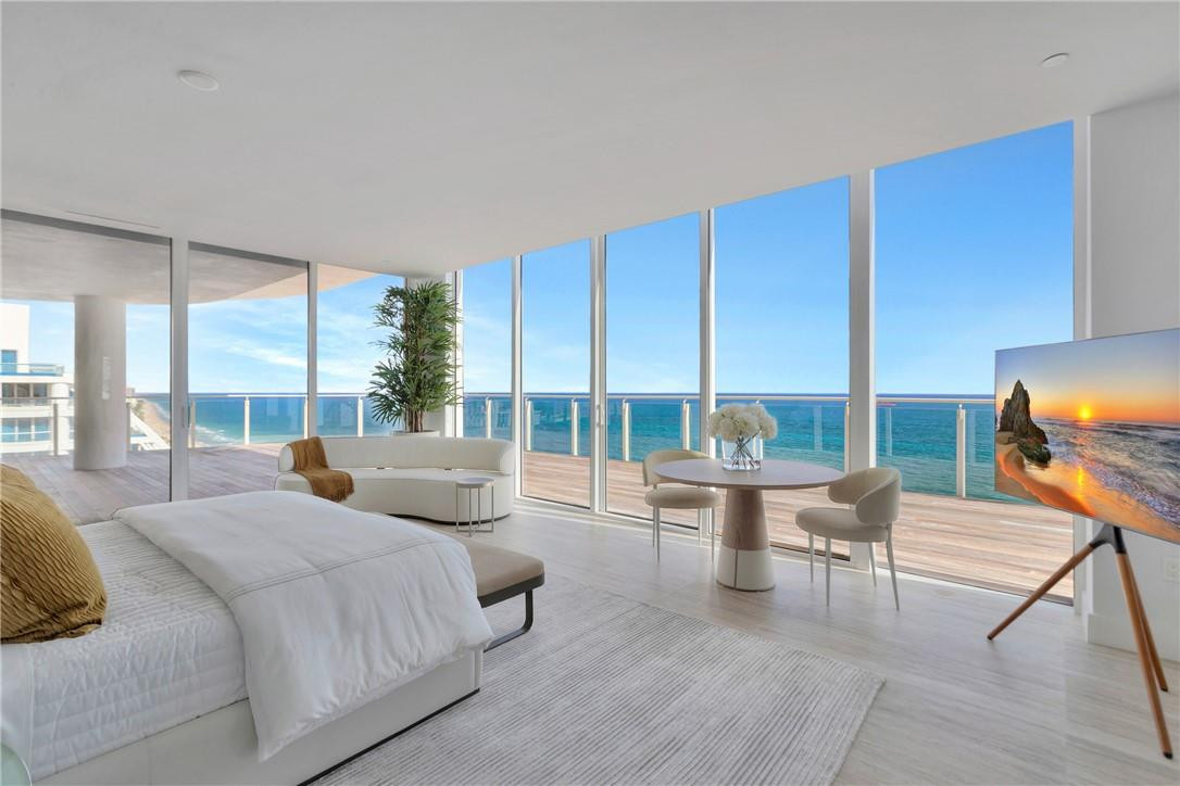 BRAND NEW FOUR SEASONS PENTHOUSE RESIDENCE, ONLY REMAINING PENTHOUSE!!! Twenty first floor, private penthouse residence with 4 bedroom plus media room, 6 full, 1 half bath and an entire northern exposure with direct ocean and intracoastal views. Semi private elevator access. Dramatic floor to ceiling glass and gracious open terraces afford you ample natural light throughout the home. Gourmet kitchen with custom lacquered cabinetry, Sub Zero Wolf appliances. elegant owners retreat split configuration optimizes privacy between you and your guests. Abundant closet space throughout this luxury residence. Baths are adorned with signature marble, custom oak cabinetry, and brushed nickel Waterworks fittings. Abundant closet space throughout this luxury residence. Baths are adorned with signature marble, custom oak cabinetry, and brushed nickel Waterworks fittings. The expansive oversized terrace extends the entire width of this luxury residence with access from main living area and each suite Seamless/capless glass rails maximize your unobstructed views of the ocean. Assigned parking, either self park or valet as an exclusive VIP amenity offered to all owners. Owners at the Four Seasons Residence Fort Lauderdale will become preferred guests of the Fort portfolio of Four Seasons properties.