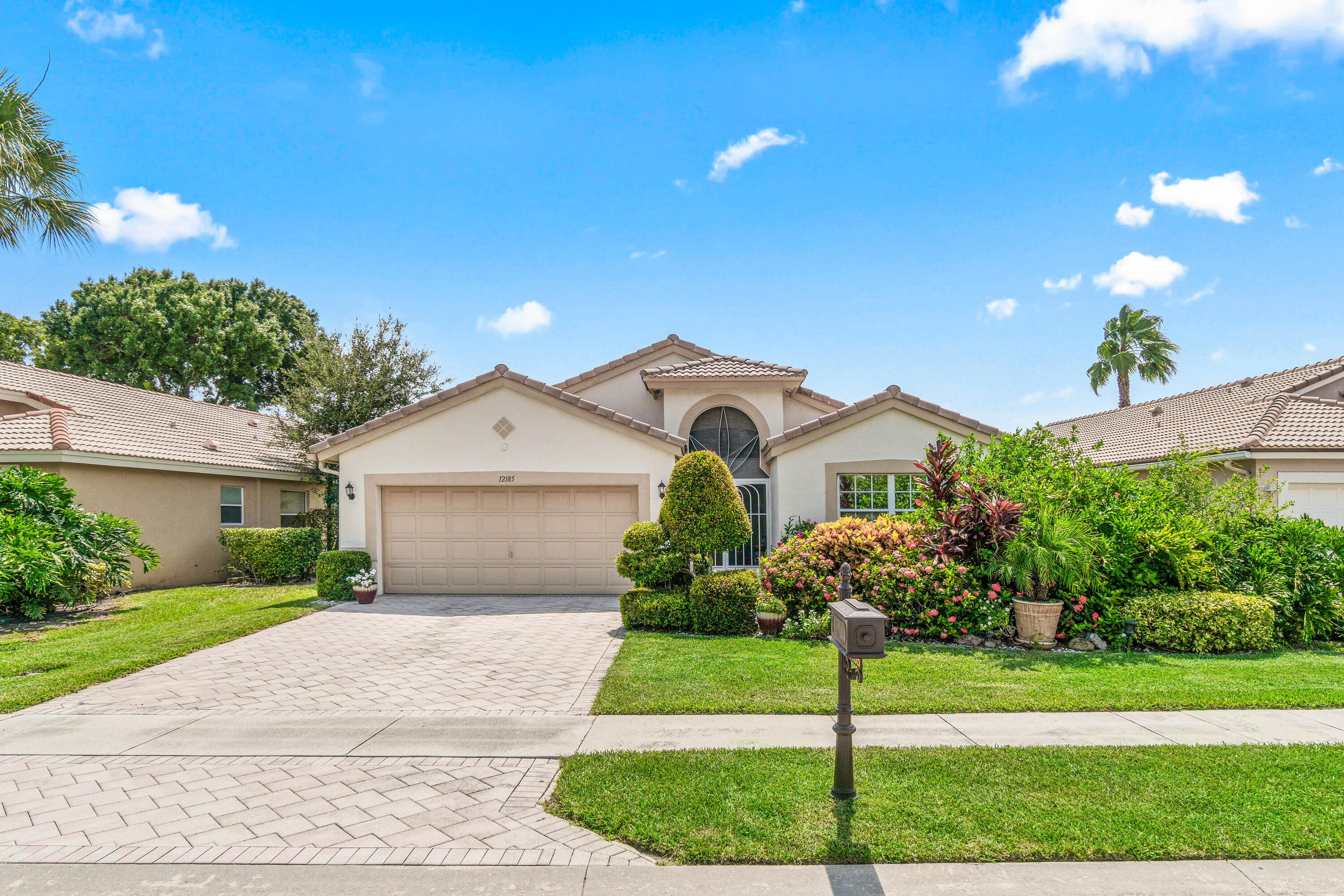 Welcome to easy Florida living in the highly desirable 55+ community of Lakeridge Greens in the heart of Boynton Beach! This spacious 3-bedroom, 2-bathroom home features an oversized living area and a desirable split-bedroom floor plan, offering both comfort and privacy for family and guests.  Beautiful Newley renovated primary bathroom. The generously sized bedrooms provide plenty of room to relax, while the home's bright and open layout is perfect for everyday living and entertaining. Enjoy added peace of mind with a new air conditioning system installed in 2025.  Lakeridge Greens offers an exceptional resort-style lifestyle with an impressive array of amenities, including tennis, pickleball, a fitness center, billiards room, card rooms, clubhouse,  swimming pool, and a full calendar of social activities. Ideally located in central Boynton Beach, you're just minutes from beautiful beaches, shopping, dining, entertainment, and major highways.  Don't miss this opportunity to own a wonderful home in one of Boynton Beach's most sought-after active adult communities, where convenience, recreation, and Florida living come together