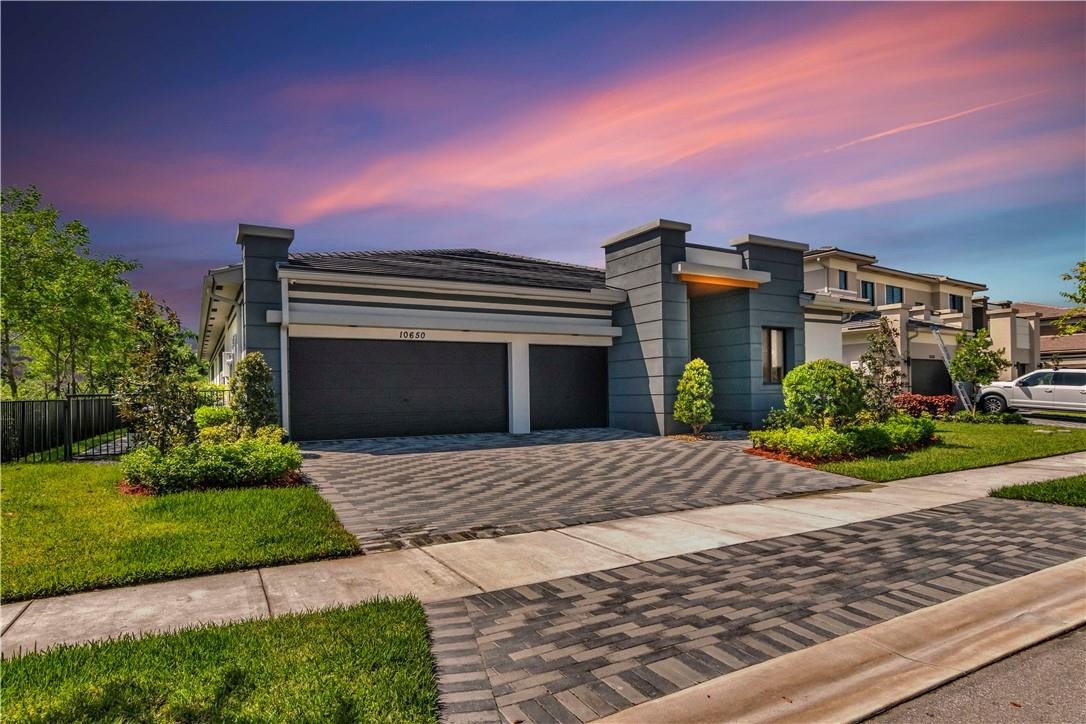 Breathtaking 5 Bed, 4 Full Bath,3 car garage, waterfront home in prestigious Cascata guard gated community . Offers wide open floor plan perfect for entertaining. Over $170K in upgrades, elegant modern lighting, custom salt water Pool, champagne hot tub, automatic full home natural gas generator, impact glass & doors, cameras & more. This is the largest 1 story model in Cascata on a Corner Fenced premium Lg. waterfront lot perfect for entertaining. Chef style Kitchen w/walk-in pantry, double oven & oversized island. Walking distance to new Clubhouse w/ indoor basketball court, fitness center, playground, resort-style pool, tennis courts, spa & more! Residents have access to Miralago Clubhouse & A+Rated Schools. For an exceptional lifestyle, Cascata/Miralago is the place to be. Breathtaking 5 Bedroom, 4 Full Bath, 3 car garage, waterfront almost new home. Offers wide open living space perfect for entertaining. Lot's of natural light soaring high ceilings in the very prestigious Cascata guard gated community. Gorgeous waterfront lot on the east and South Side of home w/amazing water views & Parkland sunrises! Over $170K in upgrades including Custom Salt Water Pool, Champagne Hot Tub, automatic full home natural gas generator, high impact glass and doors, full 360 cameras & much more. Corner Fenced Lot perfect for entertaining, elegant modern lighting throughout the home. Kitchen fit for a chef w/walk-in pantry, double oven & oversized island. This home is located within walking distance to the new Cascata Clubhouse with indoor basketball court, fitness center, playground, resort-style pool, tennis courts, spa and more! Cascata residents have access to Miralago Clubhouse.For an exceptional lifestyle, Cascata/Miralago is the place to be.