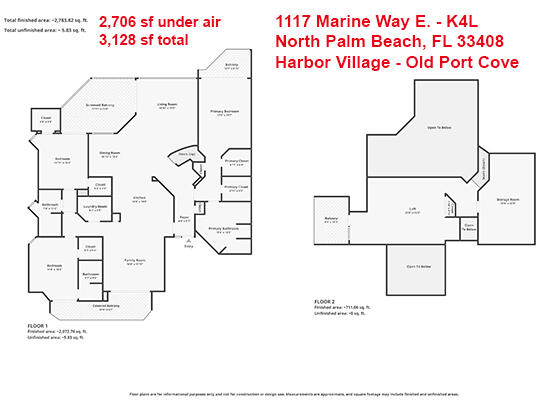 OLD PORT COVE HARBOR VILLAGE CONDO - Residential