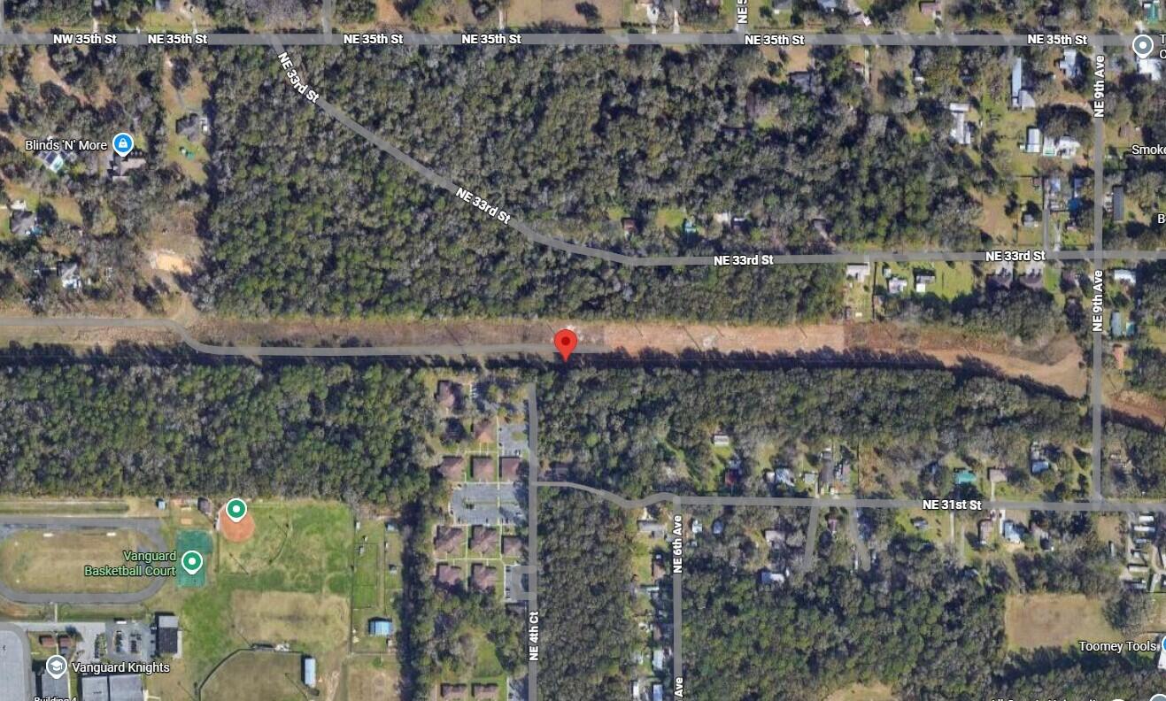 Build your vision on this prime piece of vacant land located on NE 4th Ct in desirable Ocala, FL 34479! This property offers a great opportunity to invest in one of Florida's fastest-growing areas. Nestled in a peaceful setting while still being conveniently close to shopping, dining, schools, and major roadways, this lot provides the perfect balance of privacy and accessibility. Whether you're looking to build now or hold for future growth, this parcel is full of potential. Enjoy the natural beauty of the area with nearby parks, trails, and outdoor recreation, all while being just a short drive to the heart of Ocala. Don't miss your chance to secure land in a developing area with strong upside! For directional purposes use 521 ne 31st st.