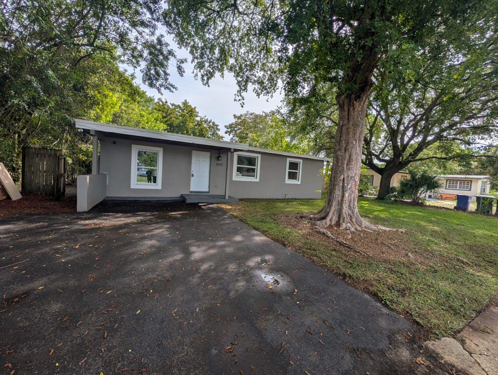 Freshly updated and full of charm, this 3-bedroom, 2-bath single-family home offers a comfortable layout with approximately 1,200+ square feet of living space in the Lauderdale Manors area of Fort Lauderdale. Natural light fills the interior, highlighting the open living areas and creating a bright, inviting atmosphere throughout. The spacious bedrooms provide flexibility for families, roommates, or those working from home, while the fenced yard offers plenty of room to relax, entertain, or enjoy outdoor living.    Conveniently located with easy access to major roadways, downtown Fort Lauderdale, shopping, dining, parks, and local beaches, this home combines neighborhood comfort with city convenience. The generous lot, private outdoor space, and well-maintained interior make it an excellen