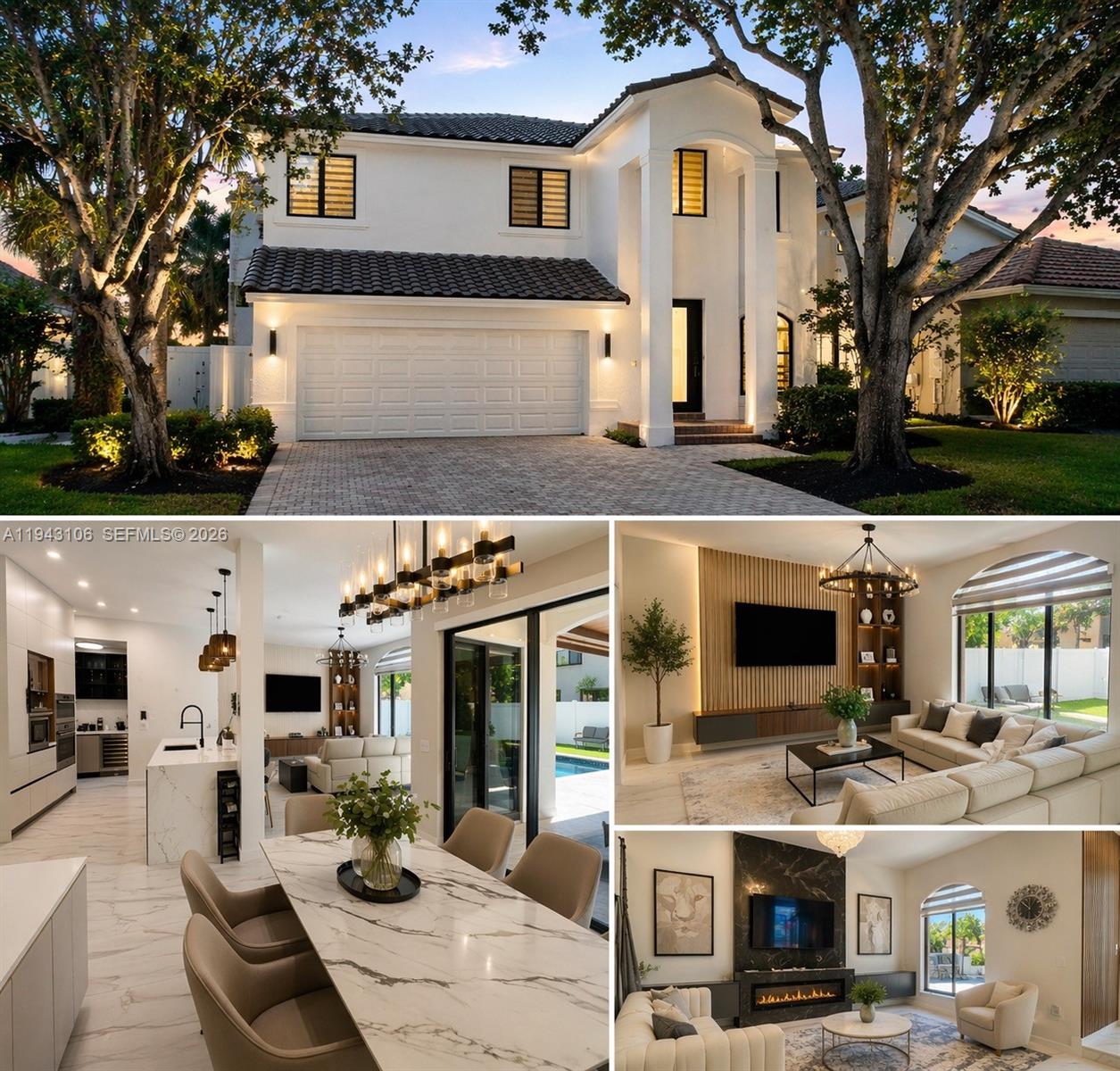 Turnkey luxury home in the 24-hour man-gated community of Walnut Creek.Fully renovated with a new roof, hurricane-impact windows, and designer finishes throughout.Enjoy a resort-style backyard with pool, spa, and covered lounge—perfect for entertaining and year-round South Florida living.Chef’s kitchen with Sub-Zero, Wolf appliances, custom cabinetry, and bar area.Spacious, light-filled layout with seamless indoor-outdoor flow. Prime location near highways, Fort Lauderdale Airport, dining, and shopping.Move-in ready with luxury, privacy, and long-term upside, with the iconic Seminole Hard Rock Hotel & Casino minutes away, the area is currently undergoing major expansion with new hotels, residences, and entertainment.