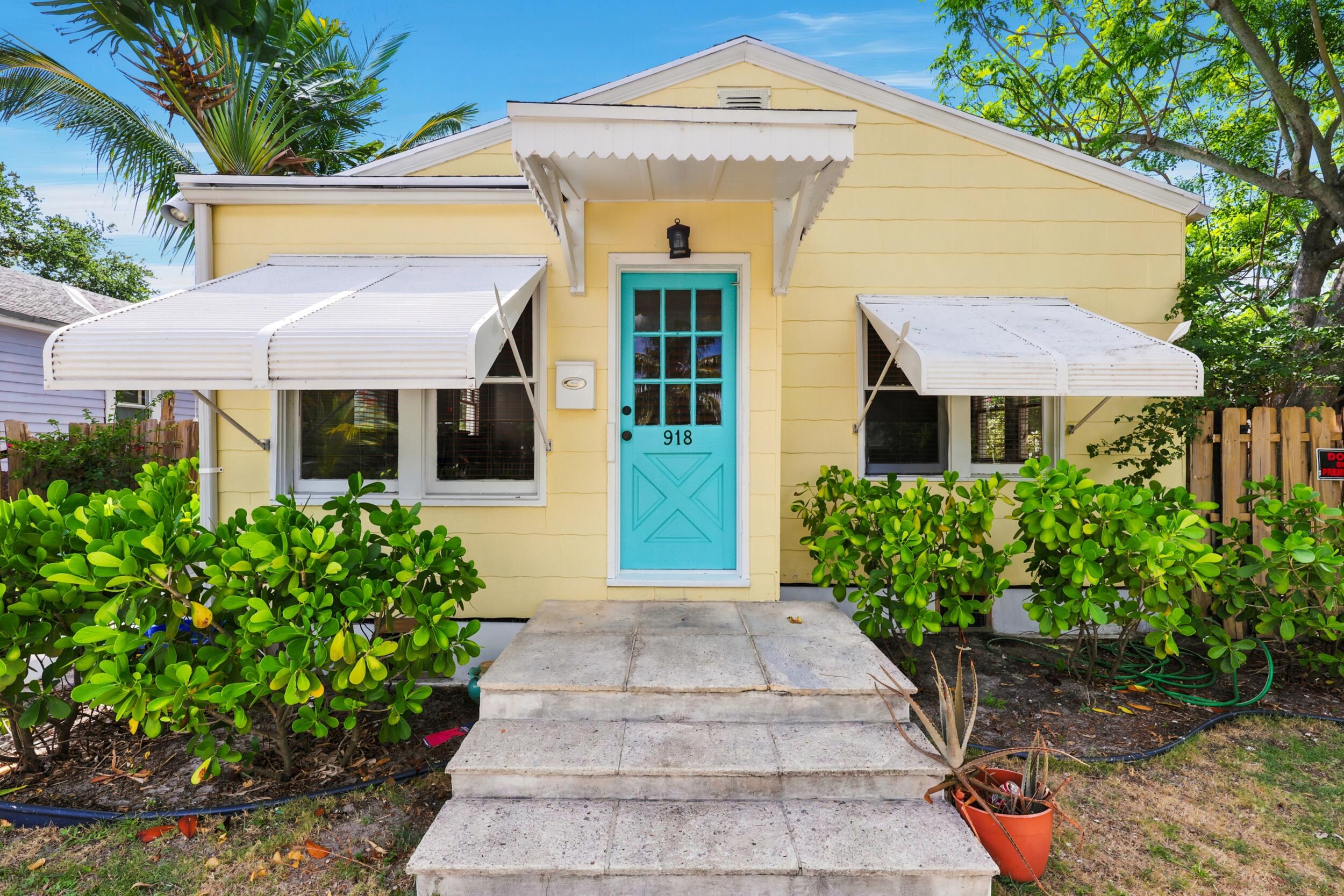 Two Houses with a 1 car garage. Front cottage is a 2/1 and is 1,000 sq. ft. There is a back room (with closet) that may be used for a 3rd bedroom. The rear cottage (1/1) is 600 sq. feet. Single car garage with a long driveway. Legal rentals or Use front for primary and use the back cottage for friends/family, home office space, accessory dwelling, rental income, etc.  Cottages are separated by a fence. Each have their own yard space and electric utilities with separate meters. Both cottages have their own washer/dryers. Roofs 2016, Central A/C in front cottage 2018, wall unit in rear cottage, Garage door 2017, original windows.  Great property with options as to how you want to use it. Don't sleep on this one.