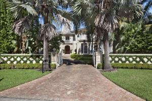 Magnificent Pt. Lot on 229 +/- ft of Intracoastal waterway.  This impressive custom-built estate is a paragon of fine design and luxurious waterfront living.Exquisite design   directly fronting the Intracoastal Waterway in the Seagate Section of Delray Beach. Tropical gardens, and romantic balconies give an elegant introduction to the stately six bedroom residence. Soaring open living areas give fresh modern sophistication to classic tradition and connect through view-filled french doors to the stunning resort-style outdoor entertainment space on the waterfront.***See More*** The information herein is deemed reliable and subject to errors, omissions or changes without notice.The information has been derived from architectural plans or county records. Buyer should verify all measurement One of the finest Intracoastal estates in Delray Beach's Seagate, a sought-after beachside neighborhood, this impressive point estate looks up and down the waterway from its commanding site fronting 229Â± feet on a picturesque expanse of waters.  Custom built in 2010 by Rowe Construction, this timeless masterpiece was designed by BE Design Associates with casually elegant spaces that capitalize on the spectacular waterfront setting cloaked in gorgeous foliage.  With the enchantment of a tropical island resort, the fabulous outdoor entertainment space is served by two summer kitchens â€“ one on the main loggia and the other by the romantic rock grotto and infinity pool that seems to merge with the Intracoastal Waterway.

Set behind ornamental gates and stucco walls laced with espaliered vines, the stately six-bedroom residence gives a fresh, sophisticated expression of classic style in each beautifully scaled room of the sizeable floor-plan.  All of the main living spaces radiate off a grand foyer soaring to a dramatic hammer-beam ceiling, and all lead to the outdoors.  Upstairs, the stunning master suite opens to a waterfront loggia where spiral stairs beckon to a roof terrace amid breathtaking views.  Private guest quarters are in the connecting carriage house.  A paragon of fine design and resort-like luxury, this Intracoastal point estate is an alluring paradise in Seagate, within walking distance of the beach and private-membership Seagate Beach Club.

Location
Seasage Drive, Delray Beach, Florida. A sought-after beachside neighborhood, Seagate is only about a mile south of famous Atlantic Avenue's boutiques and bistros in vibrant downtown Delray Beach.  Historic Delray Beach is a charming village-by-the-sea and a resort destination known for its pristine "Blue Wave" beaches.

Property
This magnificent point estate commands sweeping vistas from 229Â± feet of direct Intracoastal Waterway shoreline.   Picturesque waterfront views set the stage for outdoor entertaining on wraparound loggias featuring a true outdoor living/dining room complete with a full summer kitchen and full cabana bath.  Another summer kitchen serves the loggia by the infinity pool with in-water seating and slide.  A hot tub and rain-mist shower are built into the enchanting rock grotto.

Residence
Using classic design elements in a fresh way, this  stately traditional-inspired residence totals 20,655Â± square feet with six bedrooms, seven and a-half baths, upstairs/downstairs laundry rooms, and a connecting carriage house with four garage bays plus two covered parking bays.  Exceptional finishes feature architectural millwork, marble and hardwood floors, and CGI solar-tinted impact-glass windows and exterior doors.  Ensuring comfort and convenience, amenities include an elevator, a full-house generator, Crestron smart-house systems, and six-zone Trane air conditioning.

First Floor:  Double doors enter the impressive marble foyer, rising two stories high to a hammer-beam ceiling, leading through archways to the spiraling staircase and guest powder room.  Just ahead of the foyer, the view-filled corner living room is appointed with a cast stone fireplace and transomed French doors to the waterfront loggia.  Leading out by the pool, the club room is designed for entertaining with a professional-style bar, a pass-through to the summer kitchen, and a temperature-controlled wine room.  Wide-plank hardwood floors warm this generously sized room which also has an office/library area with built-in bookcases.  Opening its doors to a lush garden, the light-filled dining room is refined with marble floors, a barrel-arched ceiling, cast stone fireplace, and built-in buffet.  Waterfront views open through the breakfast bay of the showpiece chef's kitchen featuring furniture-style cabinetry, granite counters, copper sinks, and butler's pantry.  High-end appliances include the six-burner Wolf gas range, Wolf double ovens and microwave, Sub-Zero refrigerator, and dual Miele dishwashers.  French doors flow to the main loggia from the expansive family room with hardwood floors and a cast stone fireplace.

Second Floor:  Ascending the elevator or spiraling staircase leads to the custom-fitted loft-style, marble-floored media room overlooks the foyer below.  Through a private vestibule, the waterfront master suite opens to a view-filled loggia with spiral stairs to the roof deck.  A fireplace, hardwood floors, and a tray ceiling give an inviting feel to this spacious suite which also features a morning bar, two customized walk-in closets, and an elegant marble-and-onyx bath with its own water view, a jetted tub, steam shower, and two separate water closets.  Four more bedrooms, two opening to the waterfront loggia, all have walk-in closets and en-suite baths.  In another wing, the versatile playroom/gym/office could also function as a living room for the adjoining guest house containing a bedroom, kitchenette, bath, balcony, and outside entry.

Disclaimer: The information provided herein including but not limited to measurements, square footages, lot sizes, calculations and statistics have been obtained and conveyed from third parties such as the applicable Multiple Listing Service, public records as well as other sources. All information including that produced by the Sellers or Listing Company are subject to errors, omissions or changes without notice and should be independently verified by any prospect for the purchase of a Property.  The Sellers and Listing Company expressly disclaim any warranty or representation regarding all enclosed information.  Prospects' use of any information herein is acknowledgement of this disclaimer and that Prospect shall perform their own due diligence.  Prospects shall not rely on this information when entering into a contract for sale and purchase.  Some affiliations may not be applicable to certain geographic areas. If your property is currently listed, please do not consider this a solicitation.   In the event a Buyer defaults, no commission will be paid to either Broker on the Deposits retained by the Seller. "No Commissions Paid until Title Passes."    Buyer pays title insurance, Florida documentary stamps, and all other closing costs for New Construction and land use. Copyright 2016 Listing Company.  All Rights Reserved.