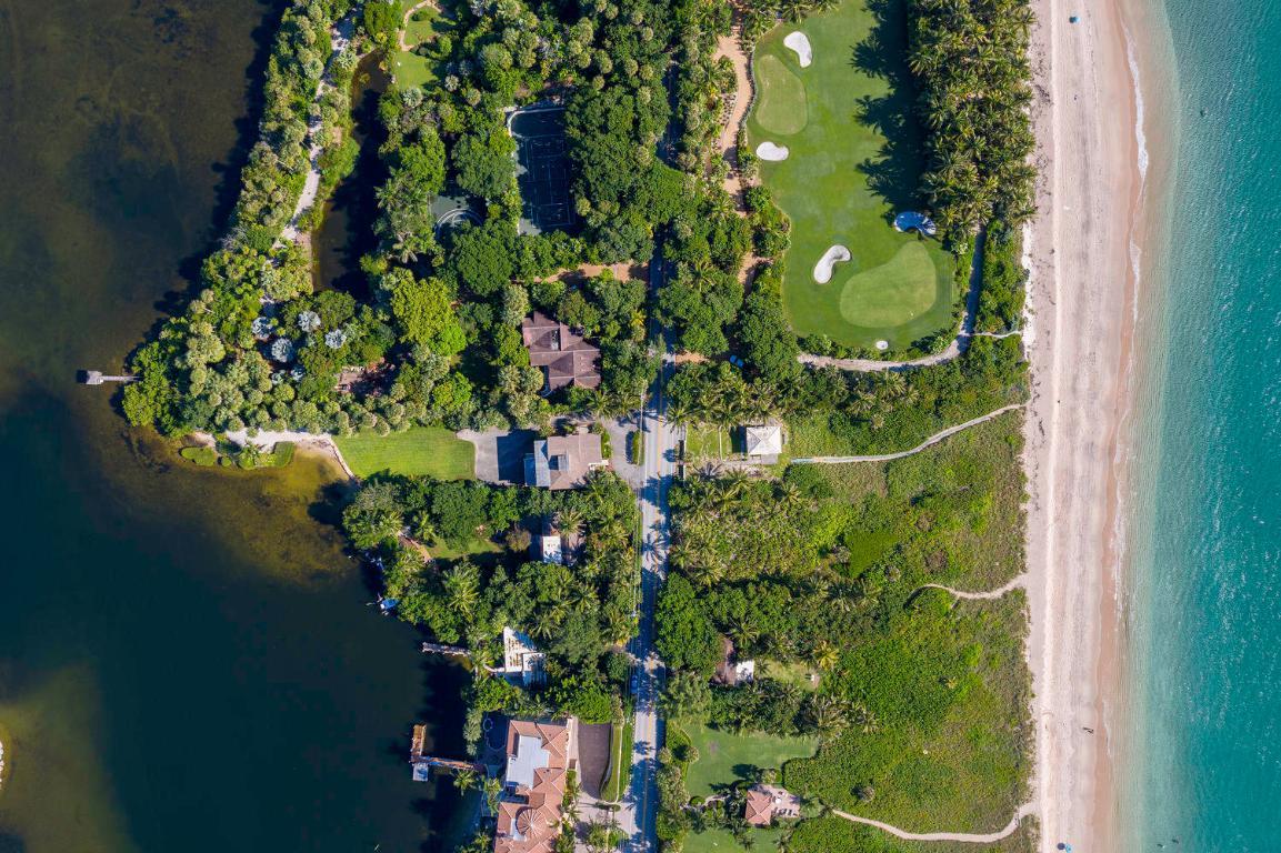 This is an exceptional value at just $9.5M per acre. Incredible opportunity to build your Oceanfront dream home on this 1.27 acre Ocean to Intracoastal property in the exclusive enclave of Manalapan. New building ordinances allow for a home to be built on the Oceanfront parcel. This Ocean to Intracoastal property is a true boater's paradise allowing immediate access to the Atlantic Ocean through the South Palm Beach Inlet located only 3 minutes away. There is, also, the potential for developing sheltered dockage within or adjacent to the protected cove on the intracoastal side.