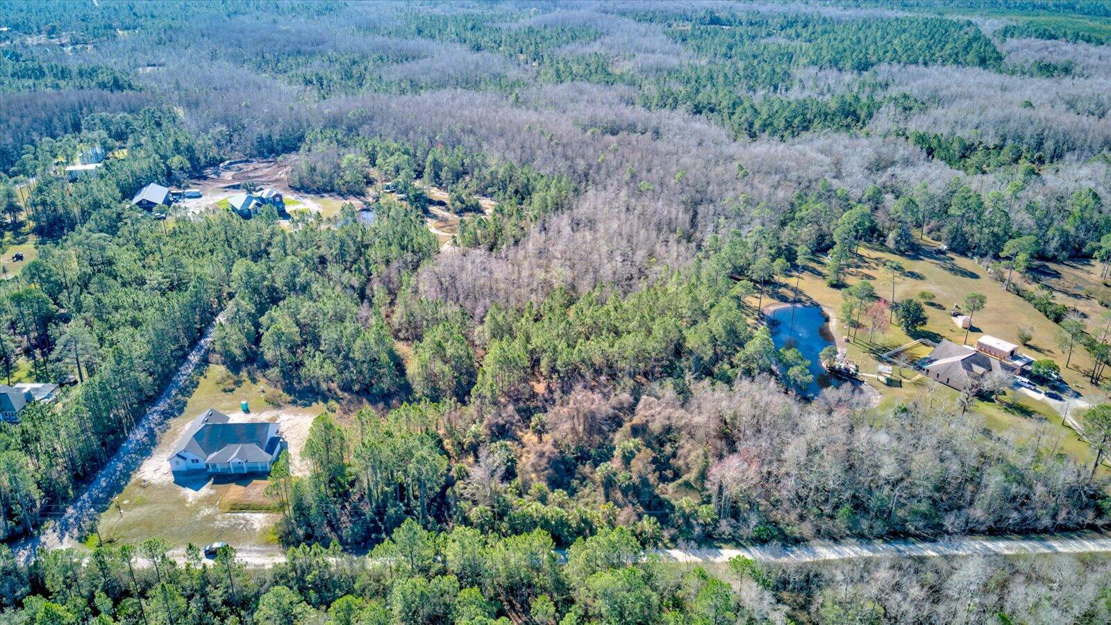 Beautiful acreages for residential homes. 4.7 acres of buildable land and 7.78 preserve acres non-buildable. Build your dream home and live peacefully with nature preserve behind you. Many neighboring homes have horses and horse stables are also nearby.