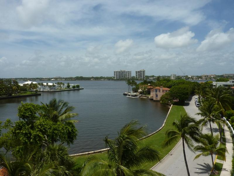The most Coveted Direct Lakefront Penthouse in Palm Beach situated on Worth Avenue at The Villas... The most Prestigious building in town!  Absolutely amazing views from this Direct Lakefront 3,577 sq.ft. Penthouse with 2,889 sq. foot wrap around terrace with Impact sliders throughout.  Once in a lifetime opportunity to purchase this never before available unit!  One 20 pound pet accepted.