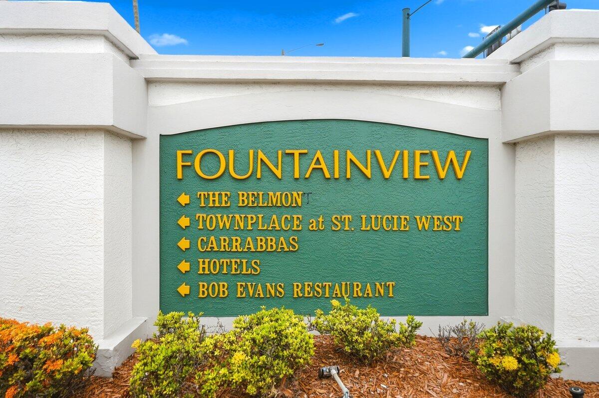 THE BELMONT II AT ST LUCIE WEST, A CONDOMINIUM - Residential