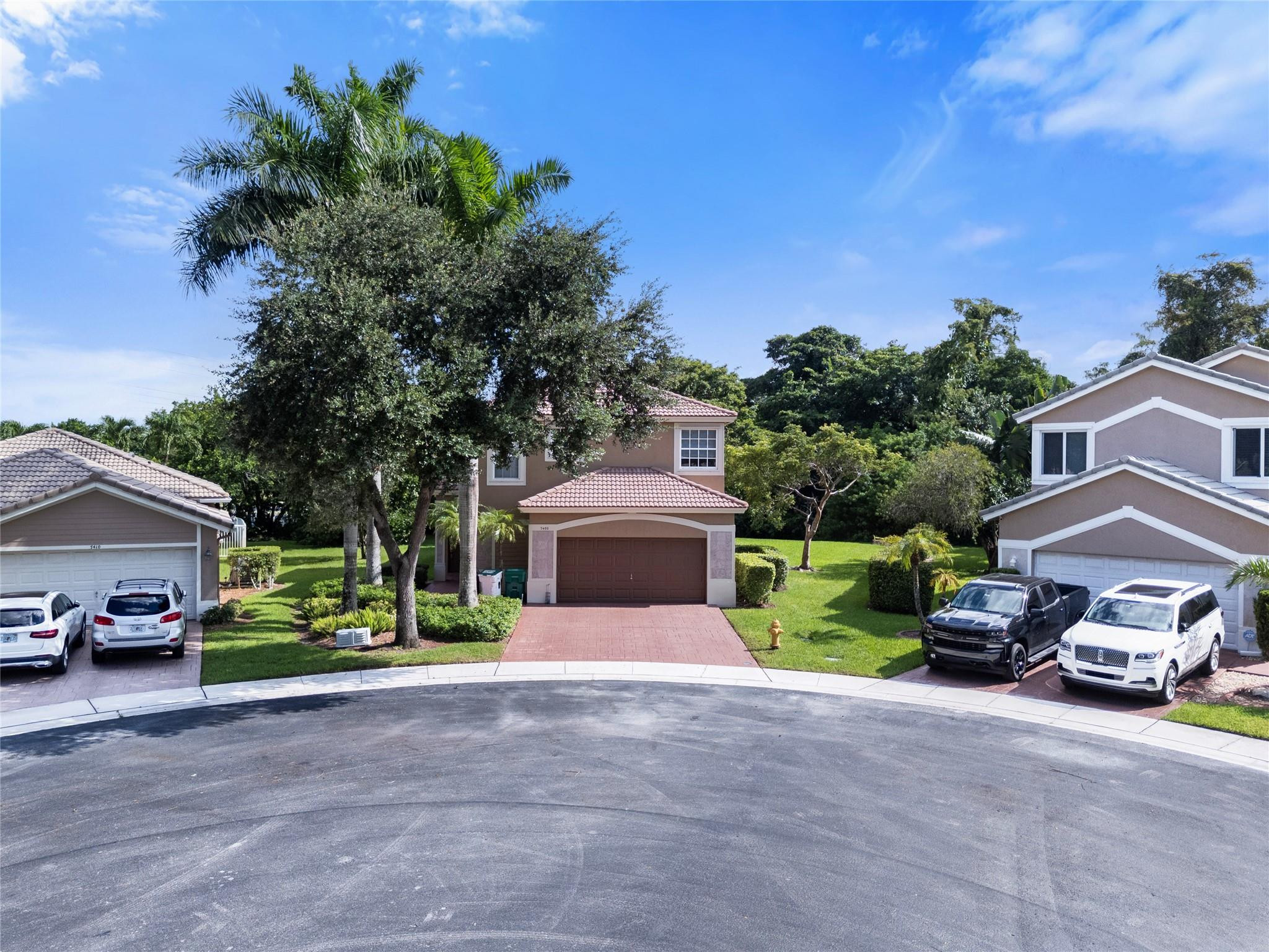 Welcome to this impressive 4/3.5/2 Ended Corner Pie-Shaped Lot in the Gated Parkside Estates. It has the LARGEST LOT & Model in the community. The master bedroom is downstairs.  The thoughtful floor plan includes four generously sized bedrooms and three full bathrooms, ensuring convenience for all household members.  Low HOA fee included the community pool, gated community, and common-area landscaping. Walking Distance to City Tennis Center. All A schools are zoned. Minutes to everything! Easy to Show! It won't last longer!