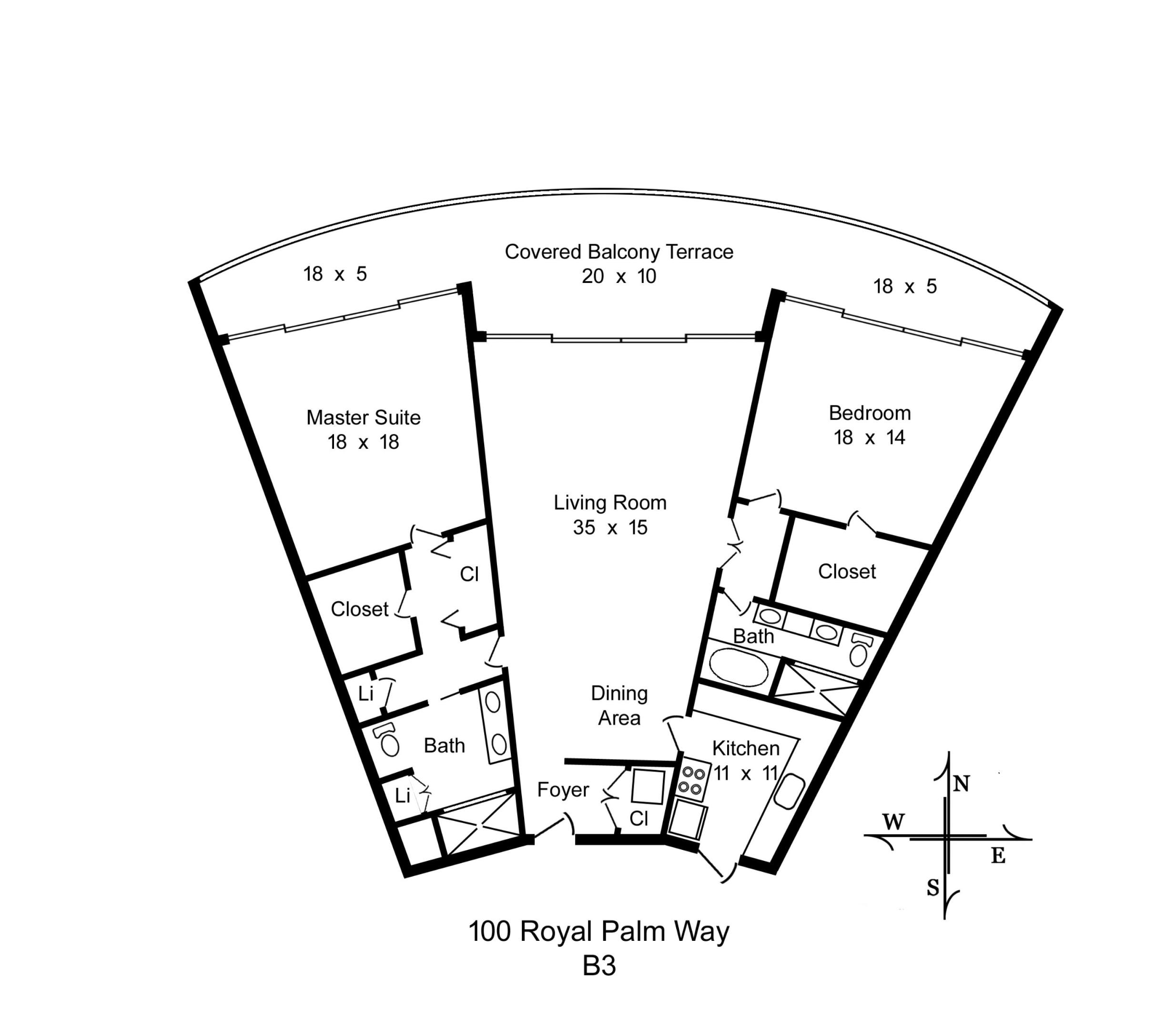 ONE ROYAL PALM WAY CONDO - Residential