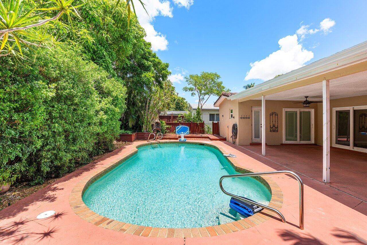 This home offers a serene 3-bedroom, 2-bathroom layout, complete with your own private backyard retreat