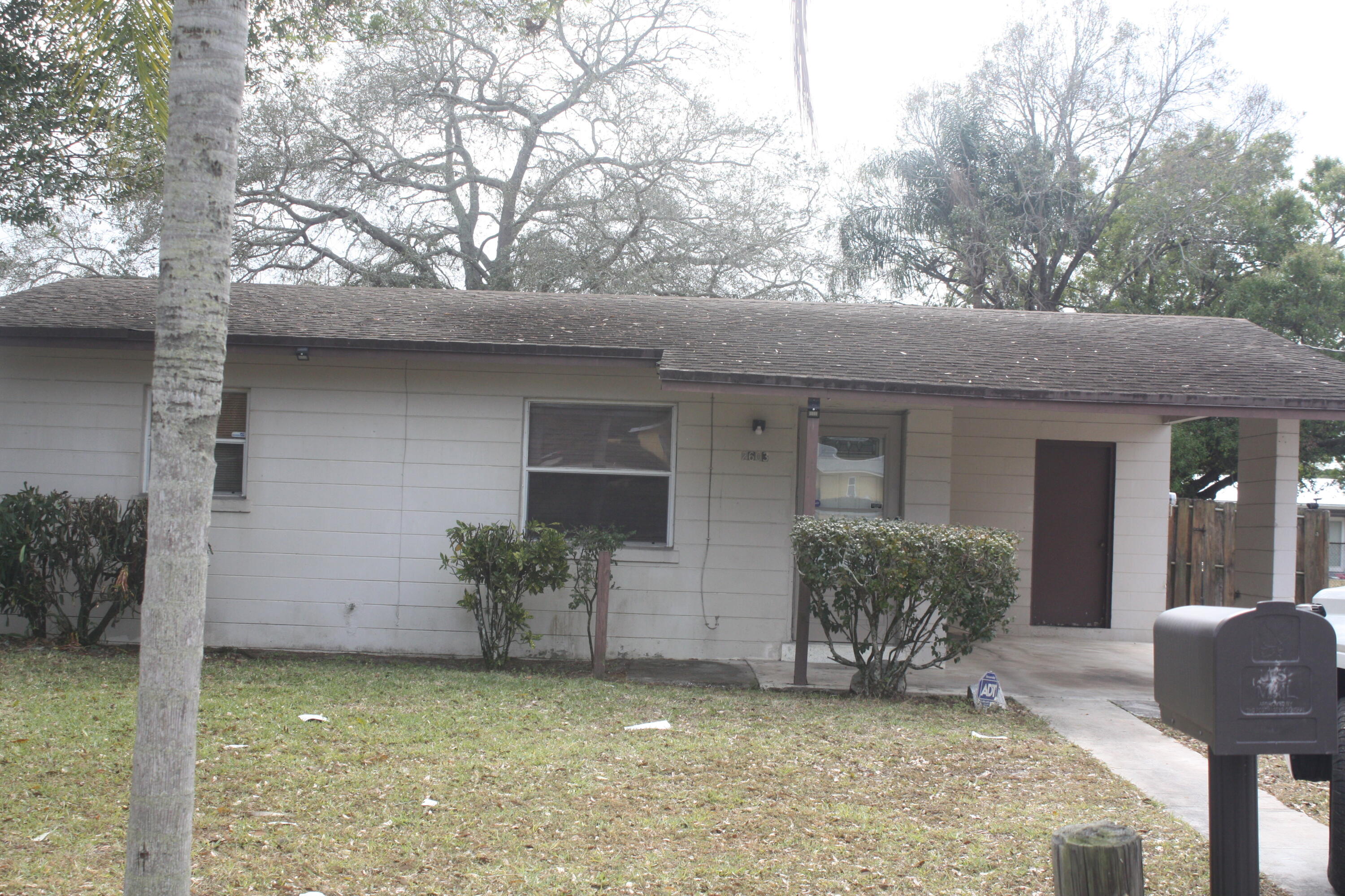 Discover this charming single-family residence situated in the Carver Heights community of Fort Pierce, Florida. This one-story home offers 728 square feet of finished living space with two bedrooms and one bathroom, providing an efficient layout for comfortable living. The straightforward design makes this property an excellent opportunity for those seeking an affordable entry point in the area. Located in Fort Pierce,  Property needs a complete renovation.