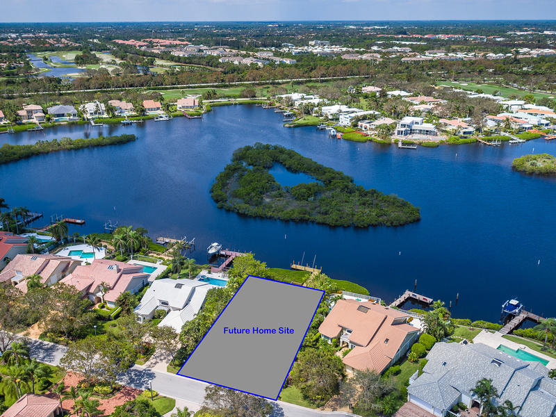 ONE OF THE BEST LOCATIONS CLOSE TO CLUB AT THE END OF A CUL DE SAC! THIS NEW CONSTRUCTION HAS IT ALL!! Wide open panoramic water vistas. NEW construction complete NOVEMBER 2018. by premier builder  and designed by leading architect. West Indies estate boasts 5 bedrooms, 6 1/2 baths. Open great room floorplan. MBR Wing w/enormous closets, his/her full baths w/marble and stone slabs. Chefs kitchen w/center island open to great room. Thermador appliances include double ovens, separate fridge/freezer. Elevator. Two Tankless water heaters. Volume Ceilings w/ledgestone wall and FP. Vanishing edge pool/spa w/marble patio. Summer Kitchen. Loads of entertaining loggias. Garage w/lifts for up to 4 cars. Separate golf cart garage. Superb quality and design. Composite dock.