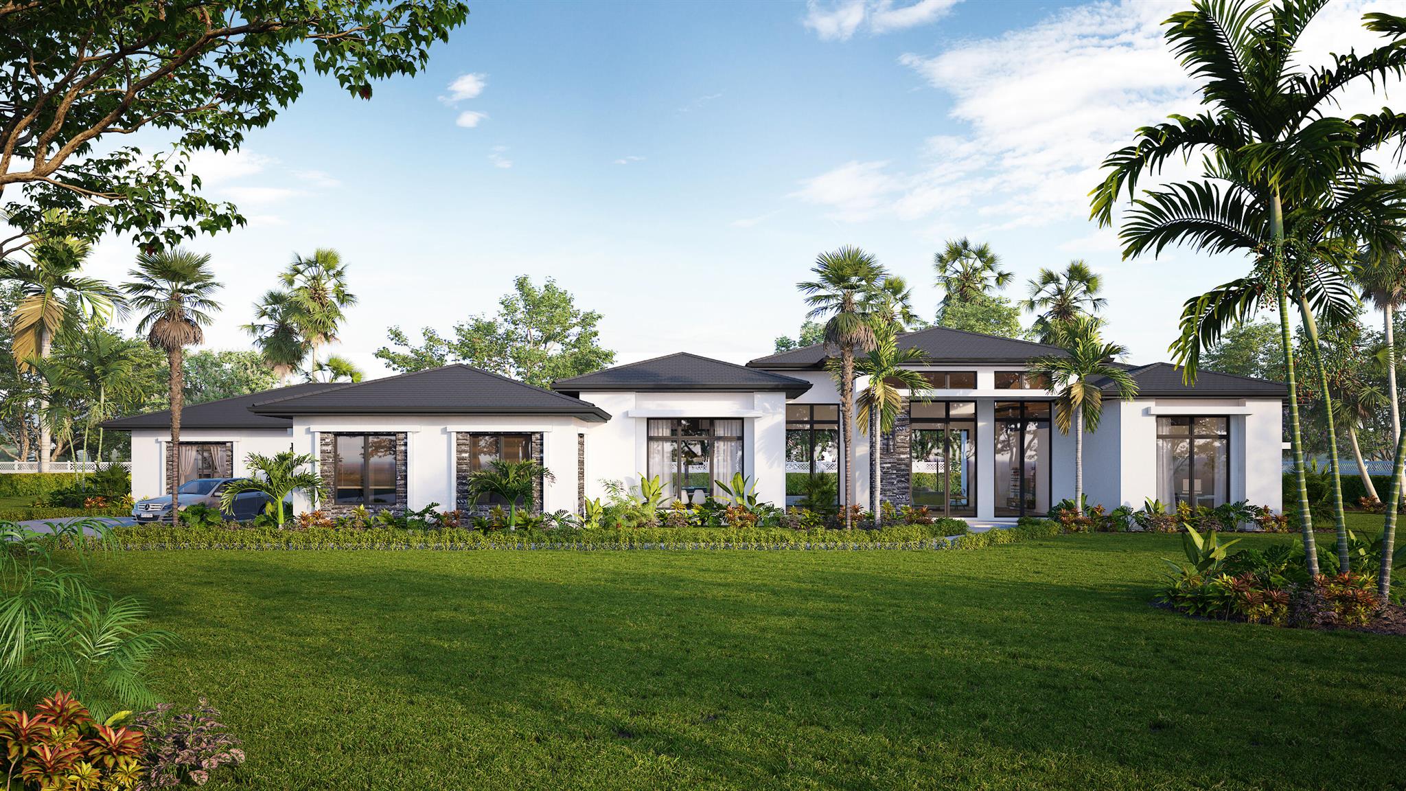 This luxurious and modern compound is an architectural masterpiece, setting the bar for true perfection. With a prime location in the prestigious and highly sought after neighborhood of Pennock Point, enjoy being steps away from the water with convenient access to the many shops and restaurants of Jupiter. This dynamic indoor-outdoor floor plan displays one-of-a-kind architecture and unmatched attention to detail. The interior is a sophisticated modern luxury space with a contemporary flow boasting natural light, crisp enticing lines, a beautiful custom expansive living spaces, and floor-to-ceiling glass doors. You'll find a gourmet chef's kitchen equipped with high-end appliances, beautiful European inspired cabinetry, and custom finishes throughout.