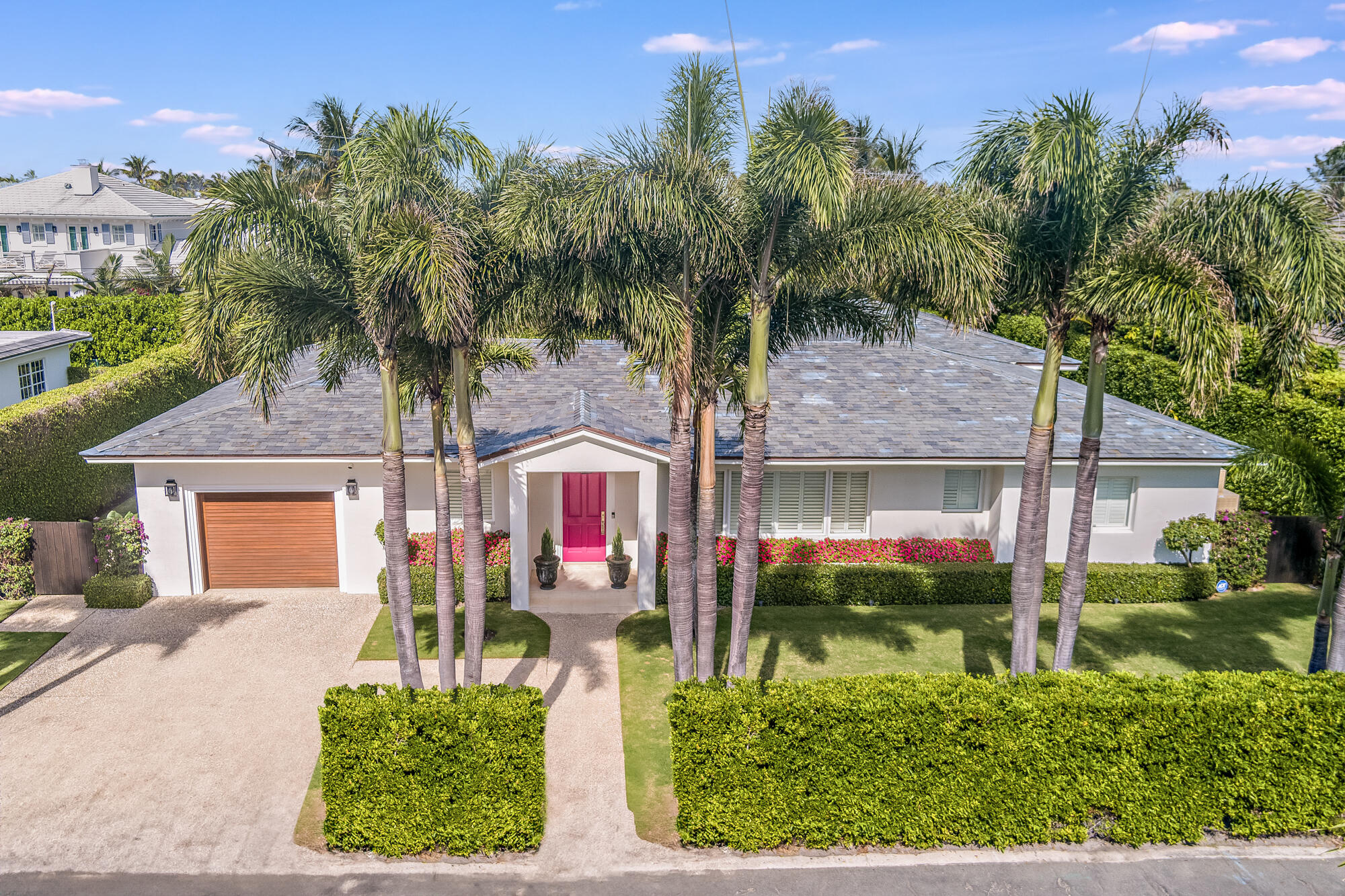 Ideally positioned in the coveted North End of Palm Beach Island, 225 Jamaica Lane is a timeless island residence offering refined comfort and exceptional livability. Fresh limestone floors flow throughout the home, enhancing the light-filled interiors and lending a sense of understated luxury. The incredibly convenient floor plan is designed for effortless daily living, with gracious spaces that transition naturally from indoors to out.  Designed for both casual living and elegant entertaining, the expansive living areas open to a covered loggia overlooking the pool, with built-in grill and inviting outdoor seating areas, ideal for year-round enjoyment. The kitchen is thoughtfully appointed with a wine refrigerator and perfectly positioned to serve both indoor and outdoor gatherings.  The primary suite is a serene retreat, with doors that open directly to the pool, creating a seamless indoor-outdoor connection. Two additional guest bedrooms, along with a well-situated office or den, and a total of five full baths offer comfort and flexibility for family and guests.  Quiet and quaint, yet just a short drive to the heart of the Town of Palm Beach, this residence presents a rare opportunity to enjoy classic North End living in one of the island's most desirable locations.  DISCLAIMER: Information published or otherwise provided by the listing company and its representatives including but not limited to prices, measurements, square footages, lot sizes, calculations, statistics, and videos are deemed reliable but are not guaranteed and are subject to errors, omissions or changes without notice. All such information should be independently verified by any prospective purchaser or seller. Parties should perform their own due diligence to verify such information prior to a sale or listing. Listing company expressly disclaims any warranty or representation regarding such information. Prices published are either list price, sold price, and/or last asking price. The listing company participates in the Multiple Listing Service and IDX. The properties published as listed and sold are not necessarily exclusive to listing company and may be listed or have sold with other members of the Multiple Listing Service. Transactions where listing company represented both buyers and sellers are calculated as two sales. "No payments made until title passes" Some affiliations may not be applicable to certain geographic areas. If your property is currently listed with another broker, please disregard any solicitation for services. Information published or otherwise provided by seller, listing company or its representatives is deemed reliable but are not guaranteed and subject to errors, omissions, or changes without notice. Copyright 2026 by the listing company. All Rights Reserved.