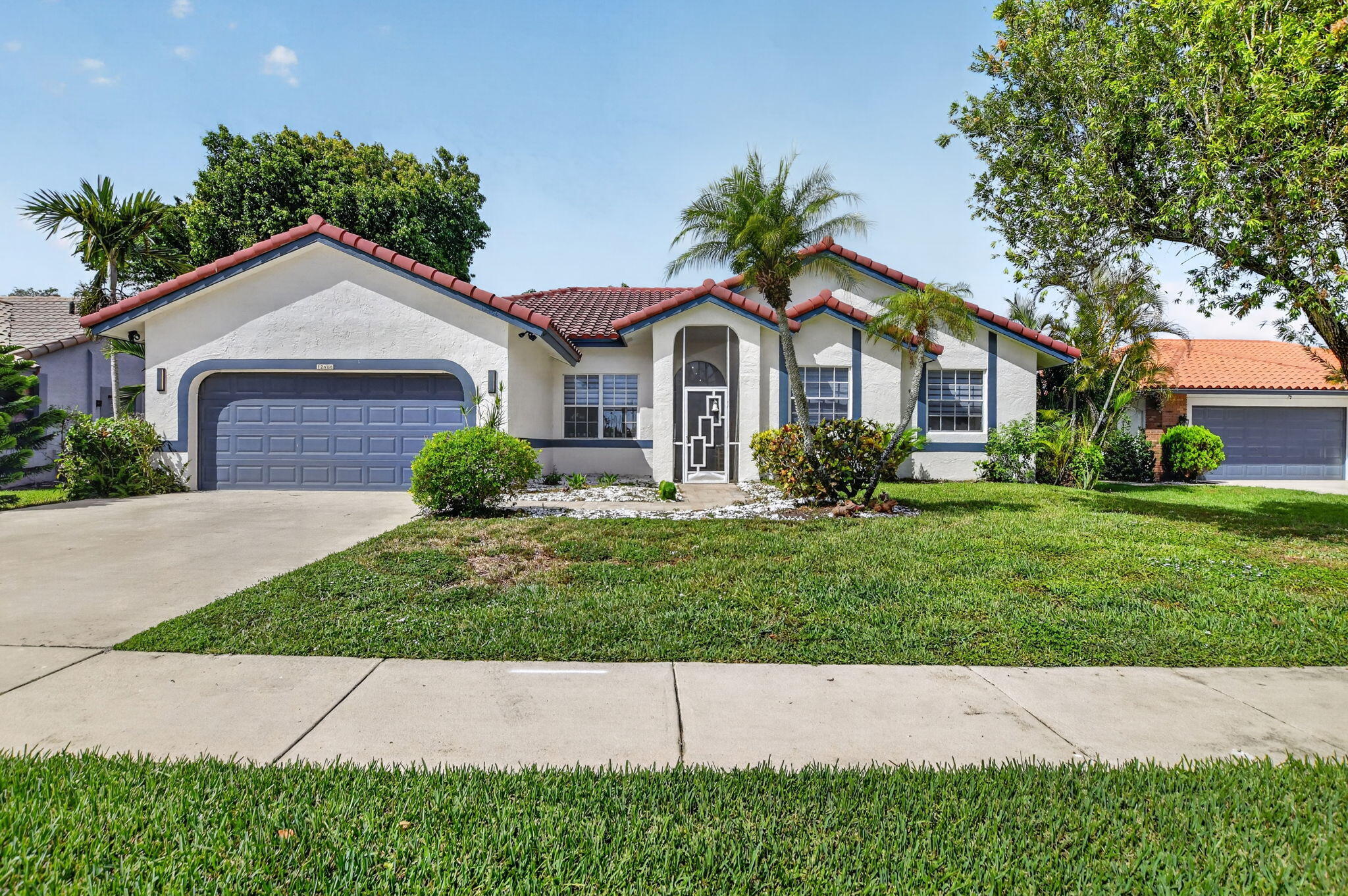 Beautiful 4-bedroom, 2.5-bath home with a private pool and spectacular lake views, located in a highly sought-after Boca Raton community zoned for top-rated A schools.  The home is partially furnished, OR UNFURNISHED providing added convenience while still allowing tenants to personalize the space. Enjoy peaceful water views from the living areas, primary suite, and outdoor entertaining spaces. Step outside to your private screened pool overlooking the lake—an ideal setting for relaxing, entertaining, or enjoying South Florida's beautiful weather year-round.  Conveniently located near top schools, shopping, dining, parks, and major roadways.  4 Bedrooms | 2.5 Bathrooms