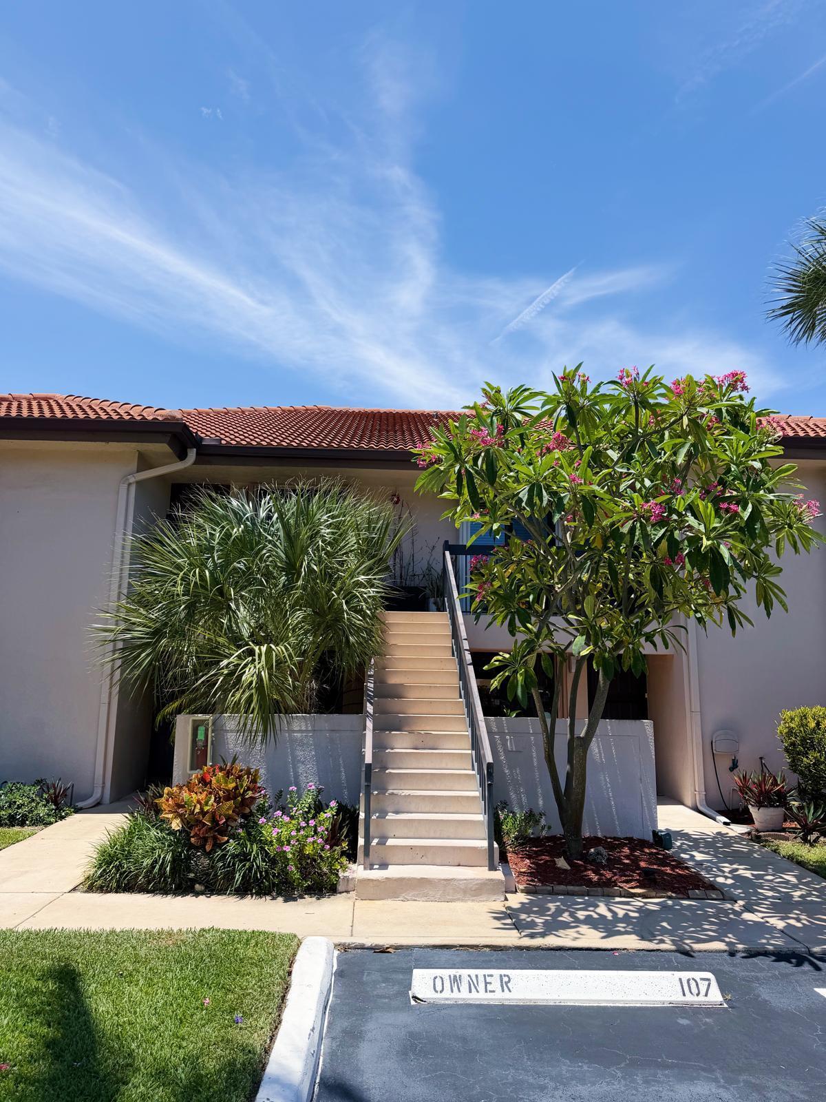 This  east Boca Raton 2 bedroom 2 Bath second floor unit Remodeled 2022. located in San Remo Golf and Tennis offers the location everyone desires. Washer & dryer. Enjoy high ceilings and an open floor plan in a quiet community perfectly located Just a minute from I-95, Mizner Park , FAU, Lynn University, lots or restaurants and the beach. Fully furnished in 2022, fully equipped kitchen, all utensils, plates, glasses, cups etc. Just bring your sheets and tooth brush and you could move in. Tennant needs to pay electricity(under $100 monthly), water and garbage removal(approx. $120 monthly).Credit scored minimum 700 required by the association. No co-signers accepted. No pets accepted. Pay first month and security deposit at signing lease