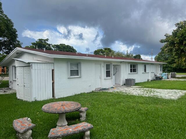 Offers Welcome! Thoughtfully and completely remodeled duplex with Efficiency situated in the community of Dania Beach, Florida. This one-story offers 1,935 square feet of finished living space, providing ample room for comfortable living and entertaining. The duplex with extra room configuration presents a wonderful opportunity for investors or owner-occupants seeking a practical residential investment in this established area. Located in Dania Beach, this property offers convenient access to the amenities and conveniences the region has to offer. This is an excellent opportunity to own a solid income producing property that generates $6100 per month with a Gross Cap Rate of 9%