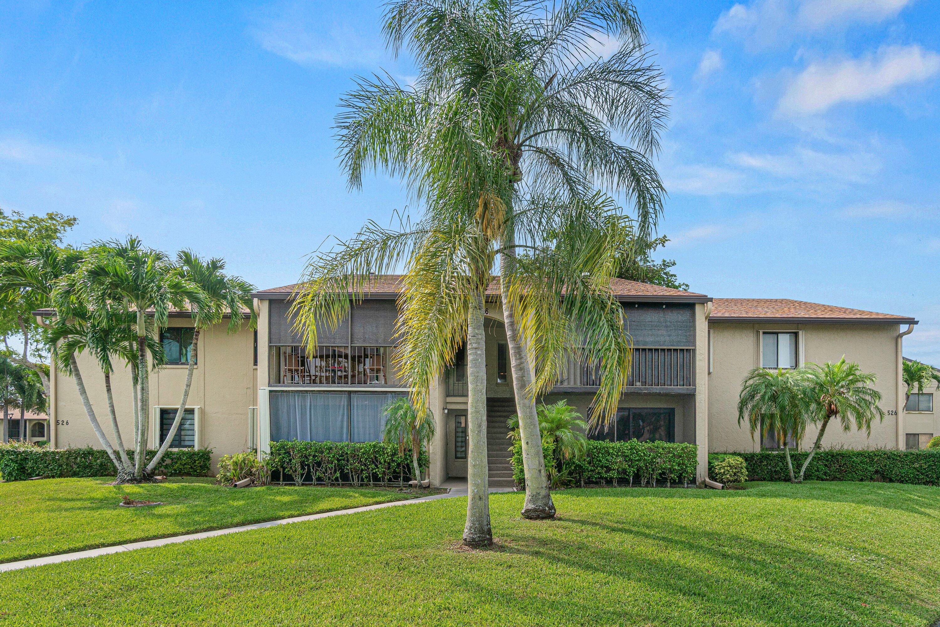 Discover this beautifully maintained  condominium in the Pine Ridge North I community in Greenacres. This residence features a functional and thoughtfully designed floor plan that balances convenience and everyday comfort. Spacious bedrooms provide flexibility for guests, a roommate, or additional storage needs, while two full bathrooms offer added privacy and ease.  A versatile bonus room creates the perfect space for a home office, reading nook, hobby room, or additional living area. The bright and inviting living spaces flow seamlessly, creating a welcoming atmosphere for both relaxing and entertaining. Whether you're seeking a full-time residence or a seasonal retreat, this well-appointed condo offers an excellent opportunity to enjoy easy South Florida living.