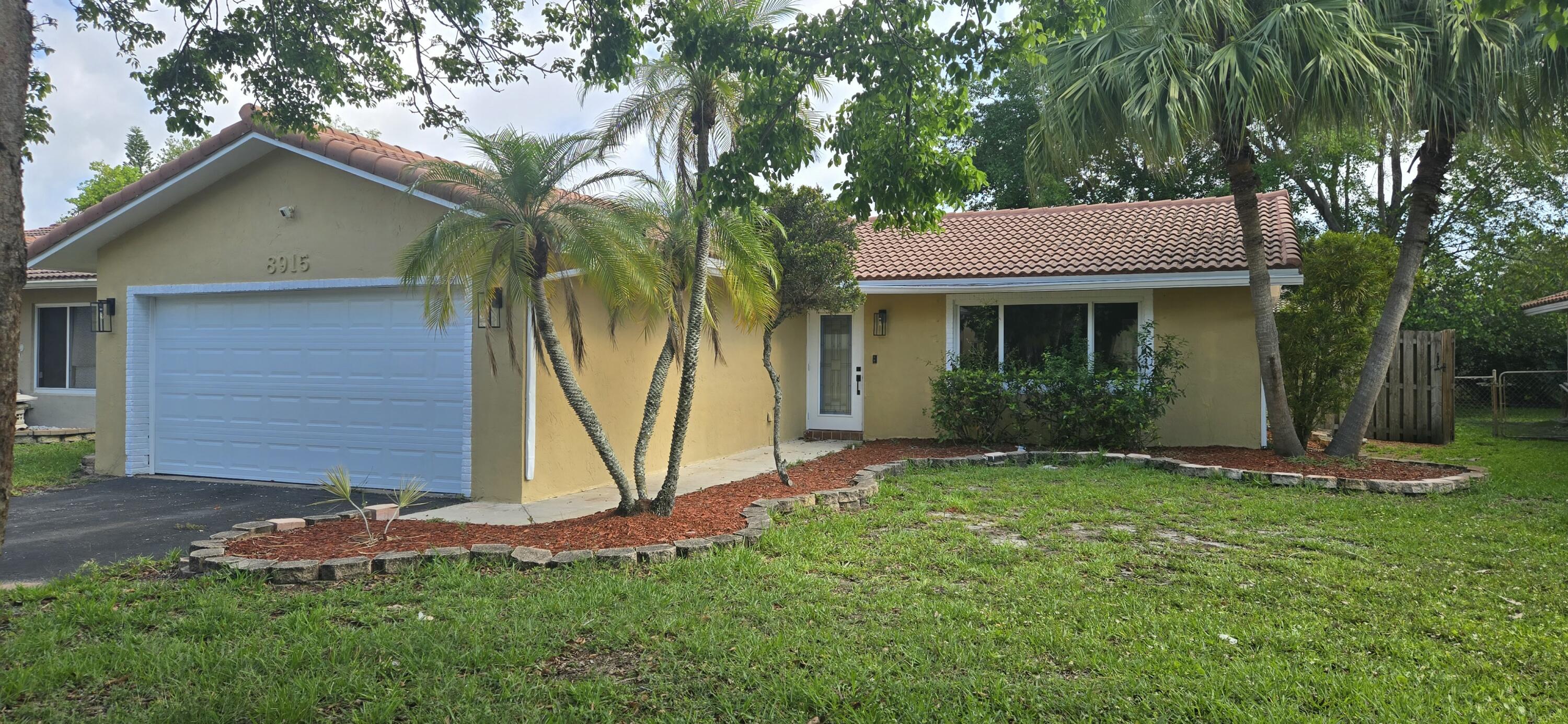 Welcome home to this fully renovated 3-bedroom, 2-bathroom residence offering approximately 1,700 square feet of stylish living space in one of Coral Springs' desirable communities. Every detail has been thoughtfully updated, featuring a modern kitchen with contemporary finishes, beautifully remodeled bathrooms, new flooring, fresh paint, and updated lighting throughout. The spacious, open floor plan is perfect for both everyday living and entertaining. Enjoy the convenience of a 2-car garage and a private fenced backyard, ideal for relaxing, outdoor gatherings, or pets (if permitted). Located in a wonderful community close to top-rated schools, parks, shopping, dining, and major highways, this move-in-ready home offers the perfect combination of comfort, style, and convenience.   Professional pictures coming soon
