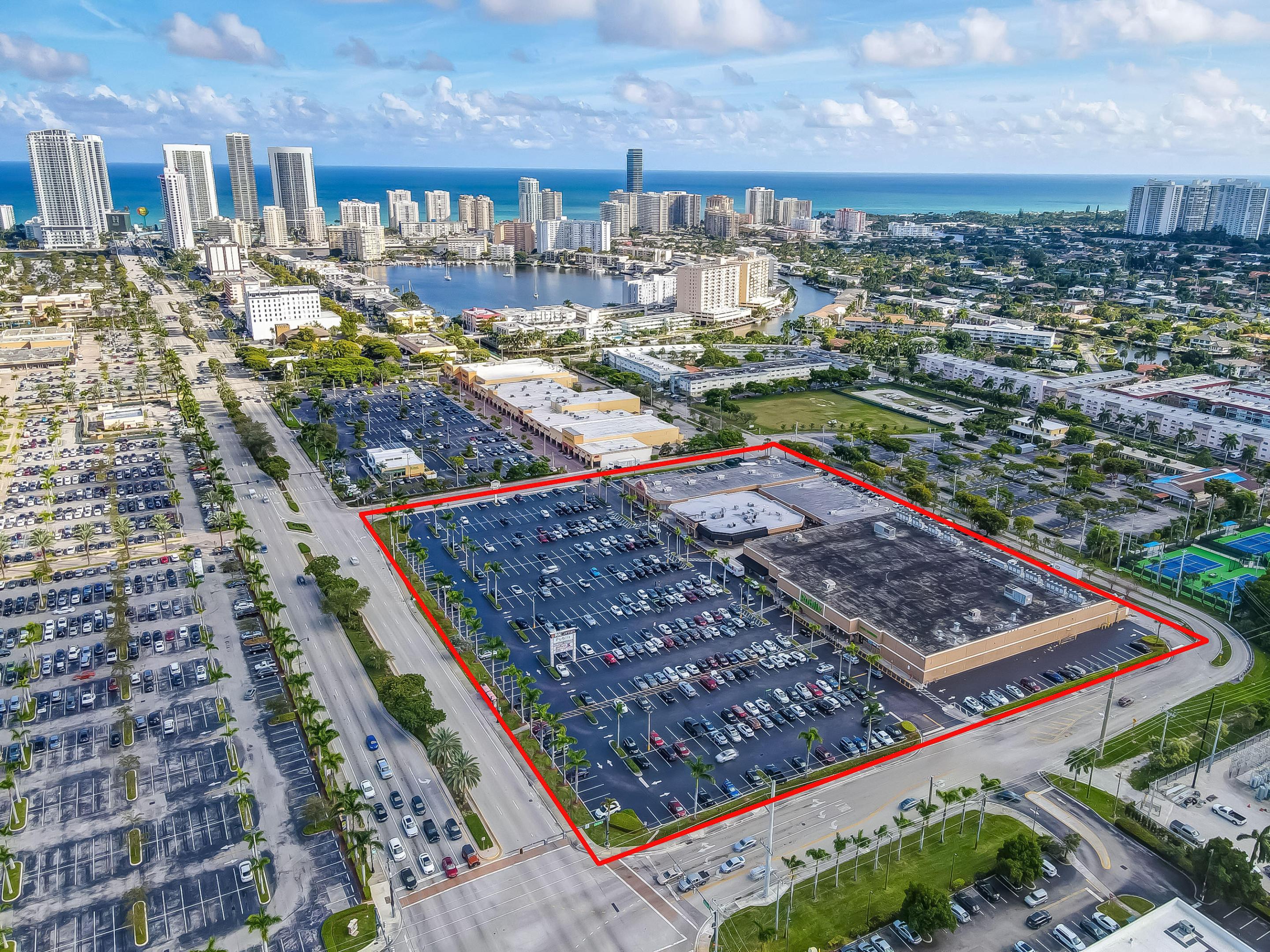 Location!!! Location!!! Location!!! Amazing opportunity for the right investor, possessing patience, foresight, and a strong desire to be a part of a dynamic property with tremendous potential. 8.4 acres located in the highly sought Hallandale Beach .7 of a mile West of the Atlantic located 1/2 mile East of the Gulfstream Race Track and Casino. Traffic counts in excess of 55000 per day and surrounded by well established retail centers provide significant upside. LAND ONLY!!!
