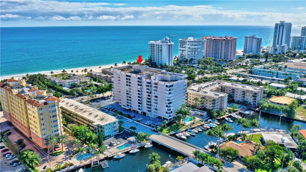 UNFURNISHED ANNUAL RENTAL IN EMERALD TOWER! Very spacious condo on 6th floor, updated, 1large bedroom & 2 full baths, washer/dryer in unit, fantastic East Pompano Beach location!! Step out to a large covered balcony from the bdrm or living room for add'l living space. Walk or drive across the street to the ocean for a beach bbq at the private deeded El Mar Beach Club with plenty of parking. NON-SMOKING UNIT. 1 Covered parking space & lots of guest parking. Up to 3 weeks for condo approval.  **NOTE: PER ASSOCIATION, CREDIT SCORE MUST BE 750+ & NO PETS ALLOWED**