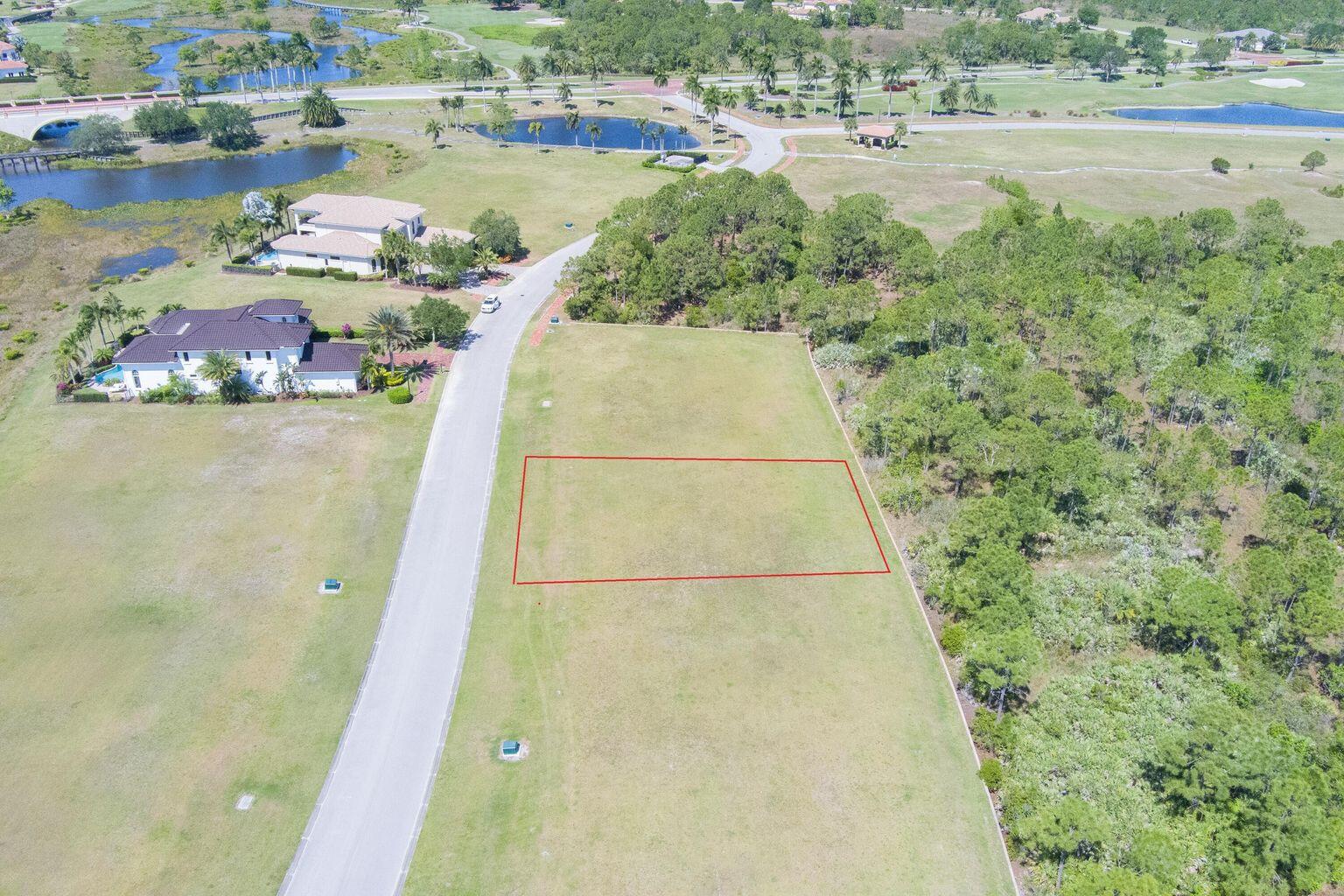 Located within Tesoro Club, the premier gated golf community on the Treasure Coast, this prime building site is available for construction. Bordering a wooded preserve featuring a lush upland pine forest and several future golf holes, this provides a scenic backdrop for your new home. The enhanced Tesoro building guidelines allow for a variety of exterior designs celebrated by today's architects. While there is no obligation to start construction immediately, the new owner can choose from a list of approved builders within Tesoro. Membership in the Tesoro Club is completely voluntary and is not required to own this building site. The community is staffed with 24-hour security, ensuring your peace of mind. Please note that an appointment is necessary to view this property.