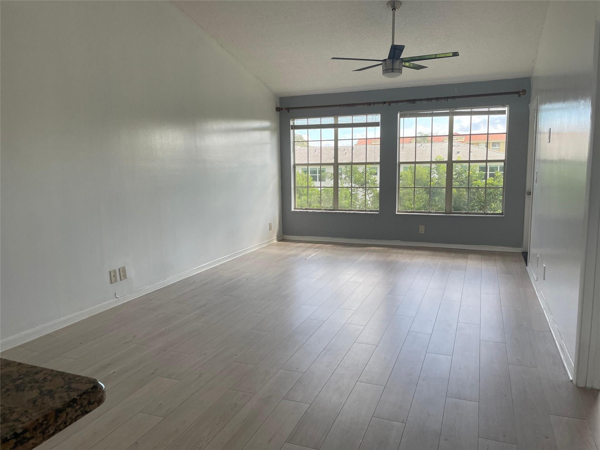 Welcome to Paradise. All ages. No age restrictions. Washer and Dryer in the unit. Amazing opportunity to purchase a remodeled unit in Boca Raton. Perfectly located near shopping and restaurants. Open balcony with access from living room and bedroom and has room for a table and chairs. Storage closet on balcony. New flooring. Open kitchen with granite countertops, sitting area bar, and stainless-steel appliances. Bedroom has a walk-in closet. Bathroom has entrance from hallway and from bedroom. Community has a pool and hot tub. Building is well maintained and managed.