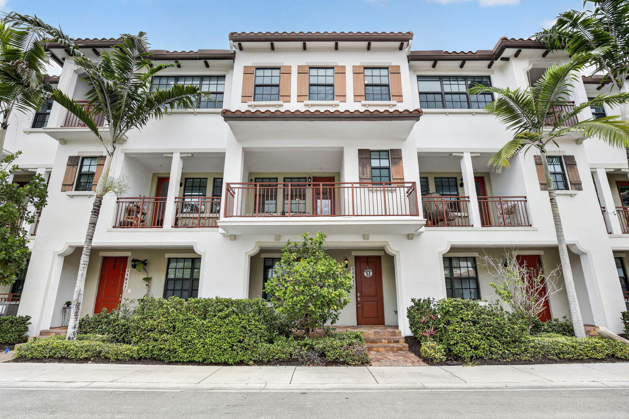 Welcome to this beautifully updated 3 bedroom, 3.5 bath townhouse in the gated community of Raintree. This thoughtfully designed tri-level residence offers spacious and open concept living spaces for comfortable living. The split plan also provides privacy for residents and guests. Enter on the first level where you'll find a 2-car garage and a private bedroom with full bathroom. This space is ideal for use as a guest suite or home office. Level 2 features expansive living spaces with new flooring. Enjoy a newly upgraded kitchen, spacious living room with a 120 inch screen Sony projector system, dining room, a half bathroom, indoor laundry, and a balcony. The primary bedroom featuring an ensuite bathroom and custom closets and the third bedroom and full bathroom are on the third level.