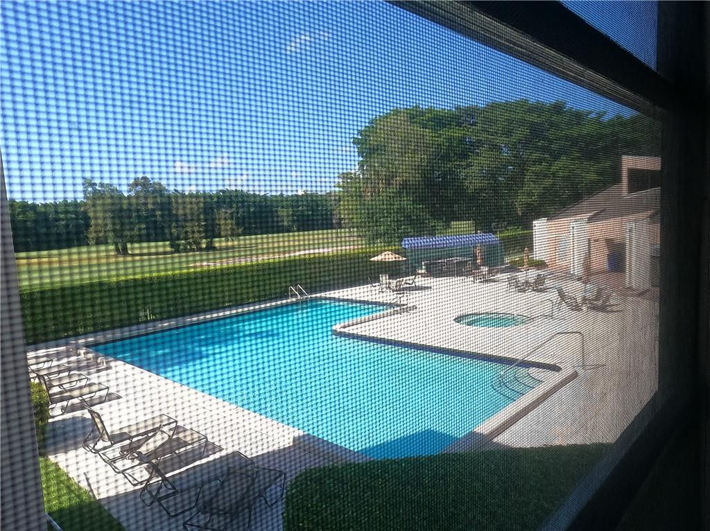 Beautiful 1 Bedroom • 1.5 Bath Bright and spacious corner condo with a fantastic view the community pool, spa, golf and clubhouse. This unit offers comfort, convenience. Just steps from the elevator and laundry room Storage unit included New A/C installed 2 years ago Management & Application:   Next Generation Management.