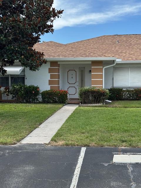 Care free Coastal Living in this 55+ gated community.  This 2 bedroom 2 bath concrete block condo is an end unit ideally placed close to the pool and other outdoor activities.  The unit will not disappoint as it  has a new roof and is built for year around comfort living in Florida.  Other features include split bedrooms, walk in closets, and storage throughout.  Enjoy being minutes from the Treasure Coast beaches and downtown Fort Pierce.  Downtown Fort Pierce is a gem and you will find shopping, dining and entertainment.  Whether you are looking for a seasonal get away or permanent residency, this home is move in ready!