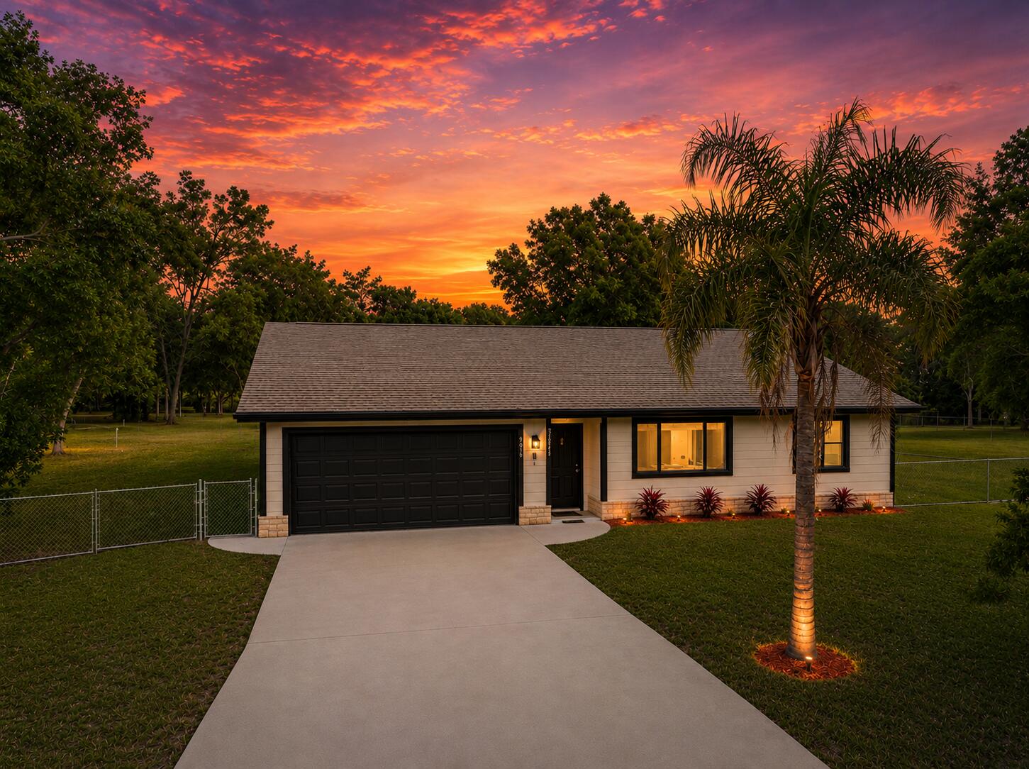 This home sits on a quiet dead-end street, yet closer to town than most. The 1.31-acre corner lot backs to a canal boundary that will never be developed, giving you privacy that's getting harder to find. AR zoning means room for horses, a workshop, RVs, boats, trailers, and the freedom to use your property the way you choose. Inside, you'll find impact windows and doors throughout, fresh interior and exterior paint, stainless steel appliances, a split-bedroom floor plan, Roman tub, purified drinking water at the kitchen sink, and a screened patio overlooking your backyard. Need a garage? The current bonus space can be converted back in an afternoon thanks to removable panels. This isn't just more land. It's fewer compromises. Picture the corner. Canal running along the back boundary — that tree line is permanent, the water is permanent, the privacy is permanent because the state doesn't sell canal buffers. On your east side, a road instead of a neighbor. On two sides you have open space that will never change. That's the geometry of a corner lot on a canal in unincorporated Palm Beach County, and it's the thing you cannot manufacture on a standard interior lot regardless of what you spend. The numbers: 57,064 square feet. 1.31 acres. AR zoning. No HOA. No deed restrictions beyond Palm Beach County zoning code. Most households in Broward County are living on 7,000 square feet and paying an HOA to tell them what color their mailbox can be. This is a different kind of property. One thing to address directly: the garage. The previous owner converted part of it to a home office using 3-inch insulated panel walls — styrofoam core, aluminum skin on both sides. Lightweight. Not structural. If you want the full garage back, two people and a Saturday afternoon. Disclosed because it deserves a straight answer, not because it's a complication. AR — Agricultural Residential — is Palm Beach County's designation for land where you are the decision-maker. You can build a guest house by right, subject to county setbacks, no variance required. Put up a pole barn. Build a pool. Keep horses. Store your RV and boat on your own property. You file with Palm Beach County Building Division when you're ready — that is the only approval process. No HOA means no board meeting, no violation notice, no architectural review committee. The county sets the rules. Everyone else stays out of it. Turn the tap on a Friday night when you move in and pour a glass. The Kinetico K5 reverse osmosis system — installed by Aqua Soft Water Systems in January 2017 — delivers purified drinking water at the kitchen sink and refrigerator. Ten-year warranty on parts and membrane. Private well serves the property. No city water connection, no monthly water utility bill. Southern Boulevard runs east to the Turnpike in under 10 minutes. Wellington is 15 minutes east. West Palm Beach is 25. Palm Beach International Airport is 30. Here's what most buyers miss about this address: you are closer to all of it than the overwhelming majority of Acreage properties. The Acreage runs deep — some addresses are 20 to 25 minutes from anything. This one is not. You get the land, the privacy, the zoning, and the dead-end quiet without paying the distance tax most of the Acreage charges. Saturday morning has a ritual. The Royal Palm Beach Green Market and Bazaar runs lakeside at Village Hall, 1050 Royal Palm Beach Blvd — Saturdays 9 AM to 1 PM, seasonal October through April, highest-traffic green market in Palm Beach County. Ten minutes from your driveway. After the market, breakfast at Seeds Café, 1036 Royal Palm Beach Blvd Suite B, inside Veterans Park — locally owned, Wednesday through Sunday 8:30 AM to 1:30 PM, fried green tomato eggs Benedict, homemade biscuits. For the afternoon, load the horses and head eight miles north on Seminole Pratt Whitney to J.W. Corbett Wildlife Management Area — 60,348 acres at 6528 Northlake Blvd. Equestrian trails, hiking, hunting in season, freshwater fishing. Before most people in Boca have finished coffee you've been on open trail for two hours. Saturday also has Palm Beach County Shooting Sports Park at 6116 Longspur Trail, Lake Worth — 150 acres, one of the largest public shooting facilities in Florida, trap, skeet, sporting clays, pistol, rifle. Twenty minutes. Golf: Madison Green Country Club, 2001 Crestwood Blvd North, Royal Palm Beach — public access, daily fee championship course, full driving range, no membership required. Fifteen minutes east. Four restaurants worth knowing: Brass Ring Pub, 10998 Okeechobee Blvd, Royal Palm Beach — local institution, burger and wings, packed Friday nights. Seeds Café for breakfast. Park Avenue BBQ Grille, 13897 Wellington Trace, Wellington — Palm Beach Post readers' pick for best BBQ in Palm Beach County, meats smoked fresh daily, fifteen minutes east. Boonies Wild West Saloon, 14555 Southern Blvd, Loxahatchee Groves — five minutes away, live bands weekends, gator bites, ribeye, families and regulars every Friday night. Westlake — directly north on Seminole Pratt Whitney — is delivering its Publix-anchored retail center now. Not planned. Delivering. The ER at Westlake at 16750 Persimmon Blvd has been open since 2024. Healthcare: ER at Westlake, 16750 Persimmon Blvd, Westlake FL 33470. Full emergency room — not urgent care. 24/7 physician-staffed, 11 treatment spaces, 10,000 square feet. Full emergency scope, direct admission to Wellington Regional Medical Center. Approximately six miles from this driveway. Palms West Hospital, 13001 Southern Blvd — HCA Healthcare, full acute care, eight minutes east. Wellington Regional Medical Center, 10101 Forest Hill Blvd, Wellington — full acute care, fifteen minutes. Three facilities. Fifteen minutes at the outer edge. Anyone telling you the Acreage is too far from a hospital is working from a 2019 map. MECHANICALS AND SYSTEMS HVAC: 4-ton 16 SEER split system with 23.5 Hi-Efficiency condenser and 10KW electric heater, installed July 2018. Manufacturer warranty — functional parts through July 2028, compressor through July 2030, air handler functional parts through July 2028. The compressor warranty runs four years from now. Impact windows and doors: installed throughout June 2018. Get a wind mitigation inspection before closing — your carrier must credit the impact protection. That is your single largest insurance variable and it is already done. Roof: approximately 19 years old. Buyers should factor accordingly. Appliances: Frigidaire dishwasher installed February 2017. Refrigerator 2013. Stainless steel appliance package conveying with sale. Water: Kinetico K5 reverse osmosis at kitchen sink and refrigerator, installed January 2017, 10-year parts and membrane warranty. Private well. No city water connection. Insurance: Flood zone — most of this corridor does not carry mandatory flood insurance; verify before closing. Buyers from coastal Broward or Miami-Dade where flood insurance runs $3,000 to $8,000 annually will find the comparison favorable. No clubhouse. No community manager. No gate. The last house on a dead-end street — the only vehicle that comes down your road belongs to someone who lives here. The family with dogs, a boat, and a side-by-side has been looking for exactly this. 1.31 acres, room for a pool and a pole barn, canal boundary that never changes, impact glass done, AC under warranty through 2030, closer to town than 95% of Acreage addresses. In Palm Beach County in 2026, you are not finding this combination at $589,000 anywhere else — and this close to town. QUESTIONS AND ANSWERS Can you build a pool here? Yes — 1.31 acres provides sufficient square footage for an in-ground pool under Palm Beach County AR zoning setbacks. Can you build a pole barn? Yes — AR zoning permits detached agricultural and storage structures. Palm Beach County building permit required, no HOA approval needed. Are horses allowed? Yes — AR-zoned with equestrian features and trail access. Horse keeping perm