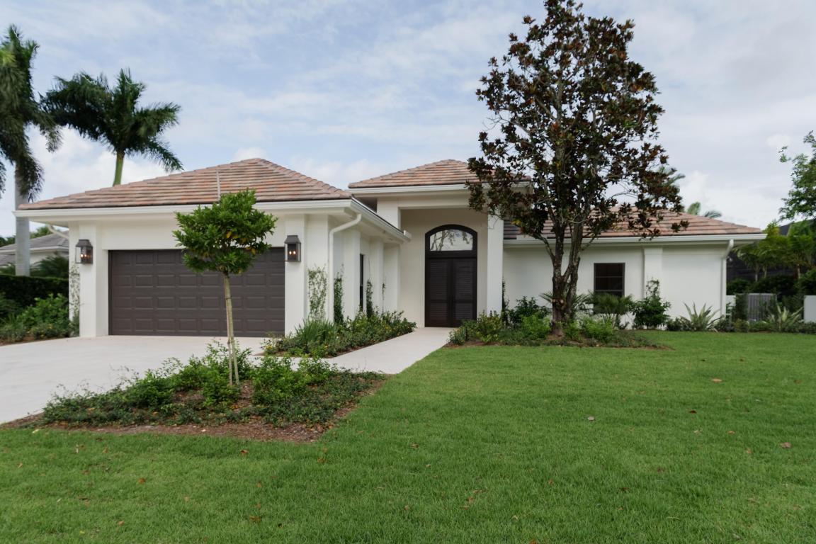 This stunning courtyard home has been completely transformed and rebuilt from the inside out. Nestled on a mature half acre lot, this home exudes luxury and quality at every turn. Professionally designed by Carriage Interior Design, no expense was spared and every detail has been meticulously curated. This unique home was designed for seamless integration between the indoors and outdoors. Complete with a new roof, new electric, HVAC systems, plumbing, all new impact glass, re-stuccoed exterior, outdoor gas grill, patios, chefs kitchen with gas, custom cabinets throughout, and so much more. With multiple areas for living and entertaining, this home lives like a much larger home. If you've been searching for a quality home on a sizable lot, this is the one.