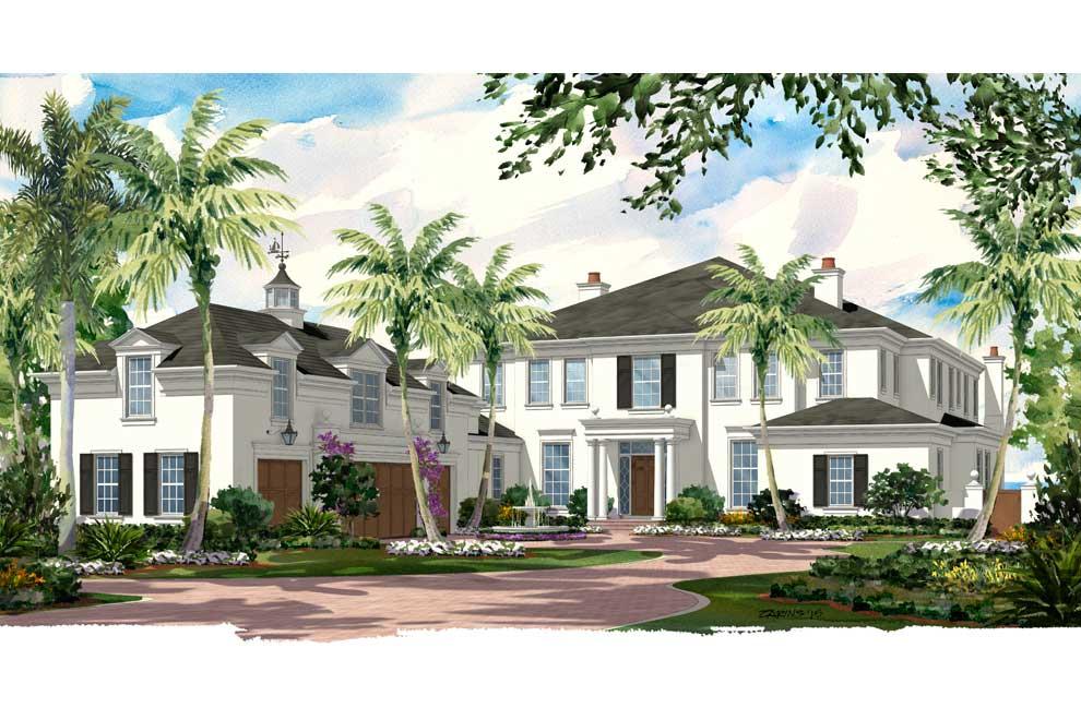 **Property was sold pre-construction. State of construction was slab on grade.** Spectacular Brand New Direct Oceanfront Estate by Mark Timothy, Inc. is located in the exclusive estate section of Ocean Ridge; just south of Palm Beach Island and Manalapan, and just north of Gulf Stream, the famed Atlantic Avenue in Delray Beach, and the City of Boca Raton. Not only does Ocean Ridge provide easy access to the best dining and shopping South Florida has to offer, but it also provides some of the best direct oceanfront parcels in Palm Beach County with incredible land elevation and impressive direct ocean views. The residence sits on over one acre of oceanfront property and features 125 feet of frontage on A1A and 115 feet at the eastern most part of the residence. **Property was sold pre-construction. State of construction was slab on grade.** Spectacular Brand New Direct Oceanfront Estate by Mark Timothy, Inc. is located in the exclusive estate section of Ocean Ridge; just south of Palm Beach Island and Manalapan, and just north of Gulf Stream, the famed Atlantic Avenue in Delray Beach, and the City of Boca Raton. Not only does Ocean Ridge provide easy access to the best dining and shopping South Florida has to offer, but it also provides some of the best direct oceanfront parcels in Palm Beach County with incredible land elevation and impressive direct ocean views. The residence sits on over one acre of oceanfront property and features 125 feet of frontage on A1A and 115 feet at the eastern most part of the residence. The property also offers a generous depth allowing plenty of green space and tropical Florida landscape. The spectacular open floor plan is further enhanced with pocket doors throughout the entire first floor that open to the covered loggias and pool providing breathtaking views of the Atlantic Ocean. Gourmet chef's kitchen with state-of-the-art appliances including Wolf and Sub Zero, a butler's pantry and breakfast area. Other features include family room off the kitchen which opens to two covered loggias, spacious and open formal living room, formal dining room, game and billiard room, bar and wine room, his and her separate offices, and incredible entry foyer with wide open direct ocean views. The luxurious master suite is located on the second floor complete with his and her private closets and bathrooms. The second floor also offers a loft with full bathroom and three additional en suite bedrooms. The home will feature additional unfinished space above the four-car garage which can be converted to two additional bedrooms, gym, theater or whatever the client desires. The oceanside pool and spa with a cabana bath provide the perfect setting for outdoor entertaining. The gated and private compound offers manicured grounds and tropical landscaping throughout with lighting and security systems plus a full house generator. The open floor plan was created to showcase the expansive and private grounds with opportunity to enjoy the stunning ocean vistas from every vantage point. This estate will be a showpiece sure to amaze; finished and designed to perfection. Decorated by Marc Michaels Interiors and designed by Affinity Architects, this residence will offer everything the most discerning oceanfront buyer would expect when looking for perfection on the beach in Palm Beach County.