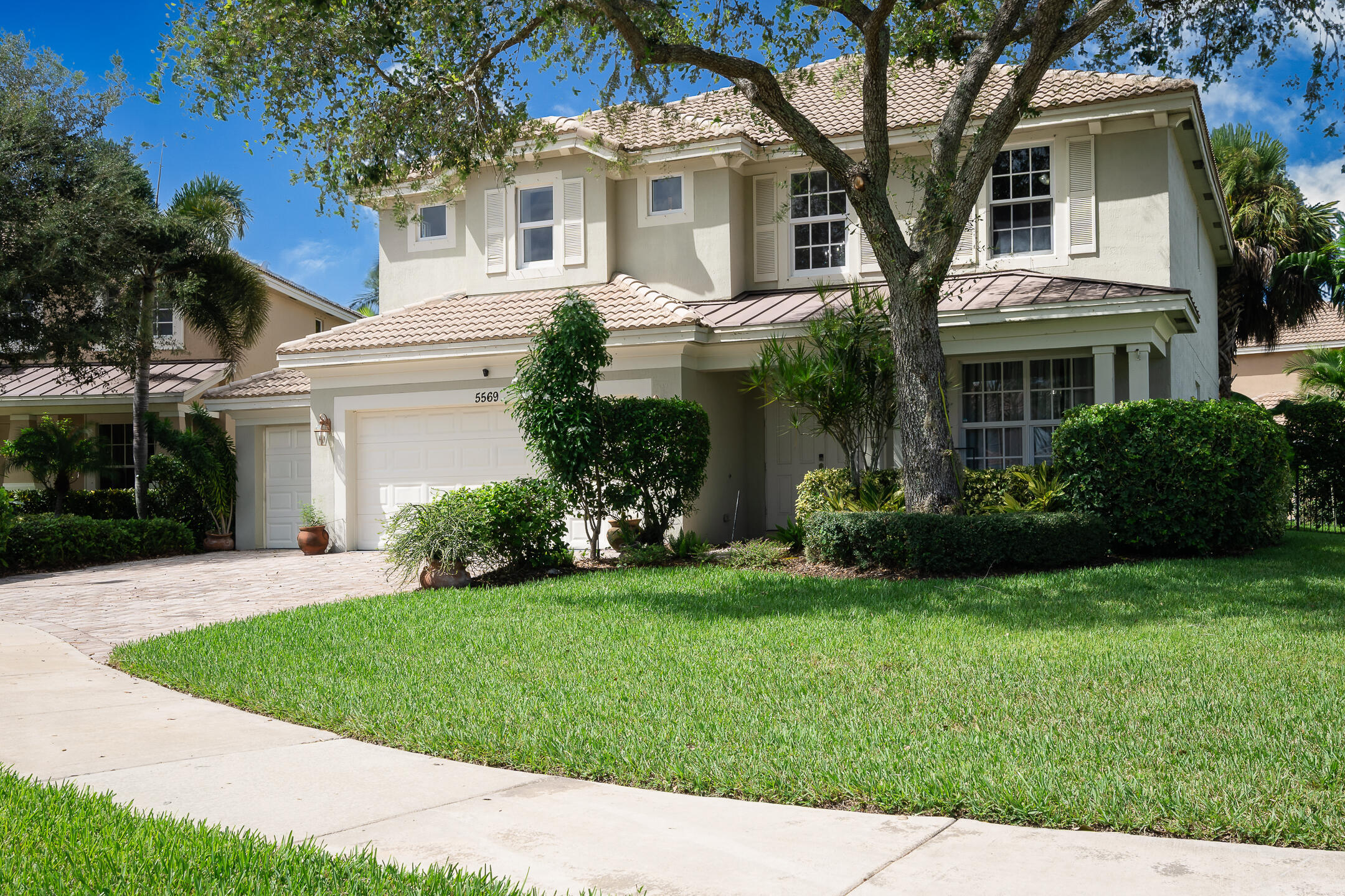 This is one of the best school zones in the State. Featuring 5 spacious bedrooms, 3 full bathrooms, and a 3-car garage, this residence is designed for both comfort and elegance. The first floor offers a full bedroom and bathroom perfect for guests. The home has been freshly painted and includes all new appliances, a modern laundry room with sink, washer, and dryer, and a thoughtfully designed open floor plan that seamlessly connects the living, dining, and family areas. Upstairs, the primary suite is a private retreat with a generous sitting area and a massive walk-in closet. Outdoors, the covered lanai and sparkling pool provide the ideal setting for entertaining family and friends. Additional highlights include partial impact windows for peace of mind. This is one of the best school zones in the State. Featuring 5 spacious bedrooms, 3 full bathrooms, and a 3-car garage, this residence is designed for both comfort and elegance. The first floor offers a full bedroom and bathroom perfect for guests. The home has been freshly painted and includes all new appliances, a modern laundry room with sink, washer, and dryer, and a thoughtfully designed open floor plan that seamlessly connects the living, dining, and family areas. Upstairs, the primary suite is a private retreat with a generous sitting area and a massive walk-in closet. Outdoors, the covered lanai and sparkling pool provide the ideal setting for entertaining family and friends. Additional highlights include partial impact windows for peace of mind.