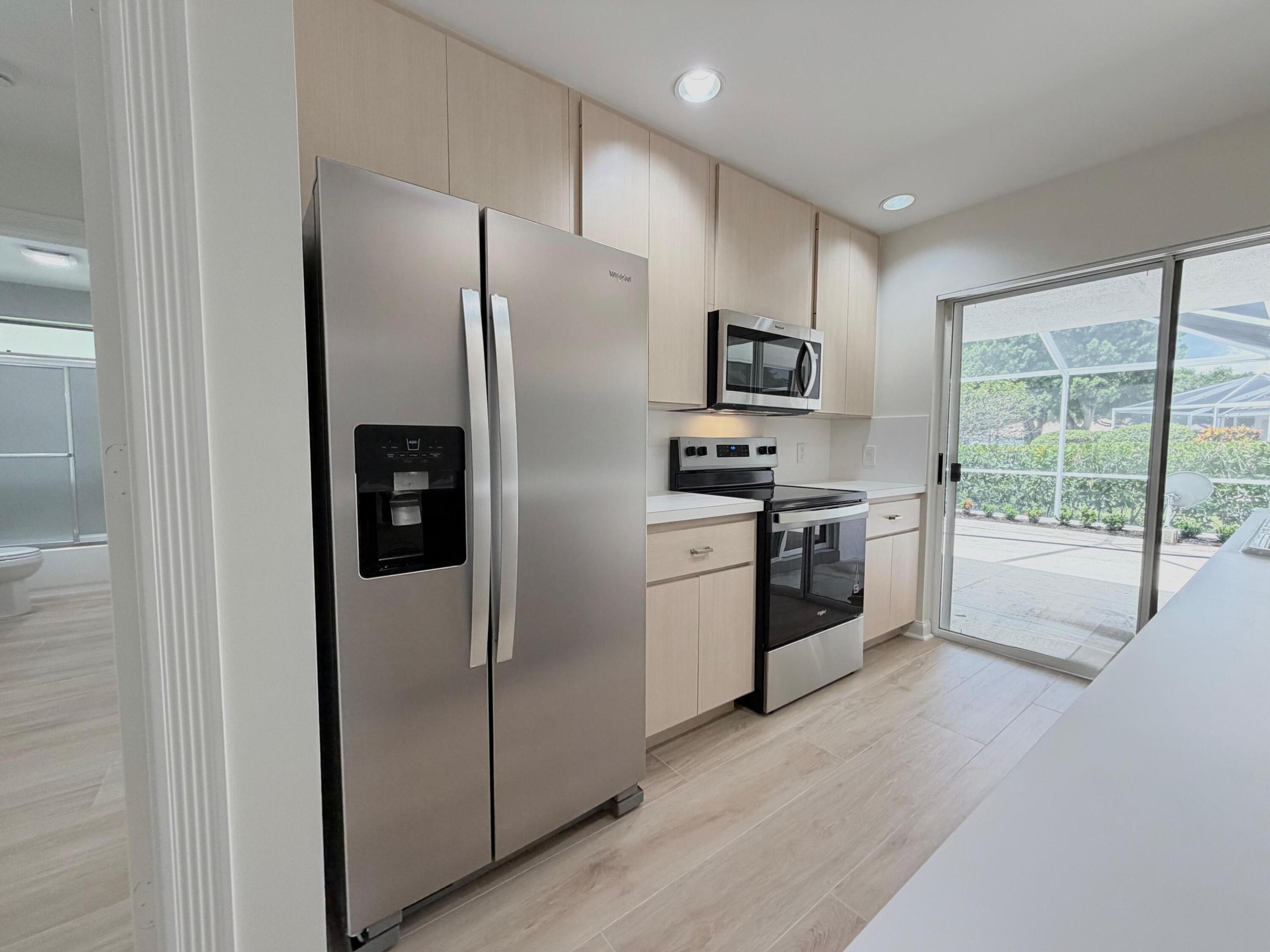 Beautiful 2 bedroom, 2 bathroom townhouse in the desirable Oaks/Sun Terrace community of Palm Beach Gardens. This bright and spacious home features a split-bedroom layout, vaulted ceilings, skylights, built-in shelving, in-unit washer/dryer, and a screened patio perfect for relaxing. Enjoy assigned parking, guest parking, central A/C, and access to the community pool. Conveniently located near shopping, dining, beaches, major roads, and all that Palm Beach Gardens has to offer. Tenant approval required. Pets may be considered subject to restrictions. Landlord doesn't maintain washer and dryer