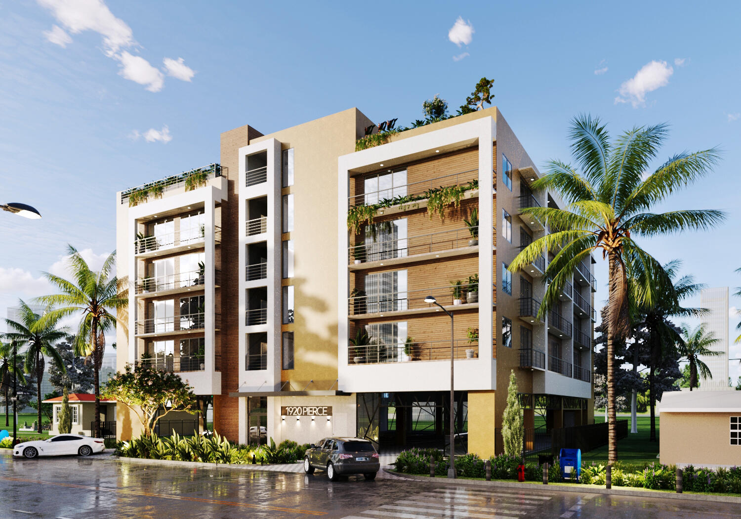 Shovel-ready development opportunity in the heart of Downtown Hollywood. This fully entitled 16,360 SF (~0.38-acre) site includes approved plans for a 29-unit boutique multifamily project totaling 32,351 buildable SF, with permits potentially deliverable at closing, allowing for immediate construction. Planned features include a courtyard garden, rooftop pool and lounge, fitness center, and 44 parking spaces. Efficient unit mix of one- to three-bedroom residences (approx. 700-1,425 SF) designed to meet strong rental demand. Prime location just steps from Young Circle and Hollywood Boulevard's dining, retail, and entertainment. Zoned ND-2, supporting mid-rise multifamily development in one of Broward County's fastest-growing, walkable urban corridors.