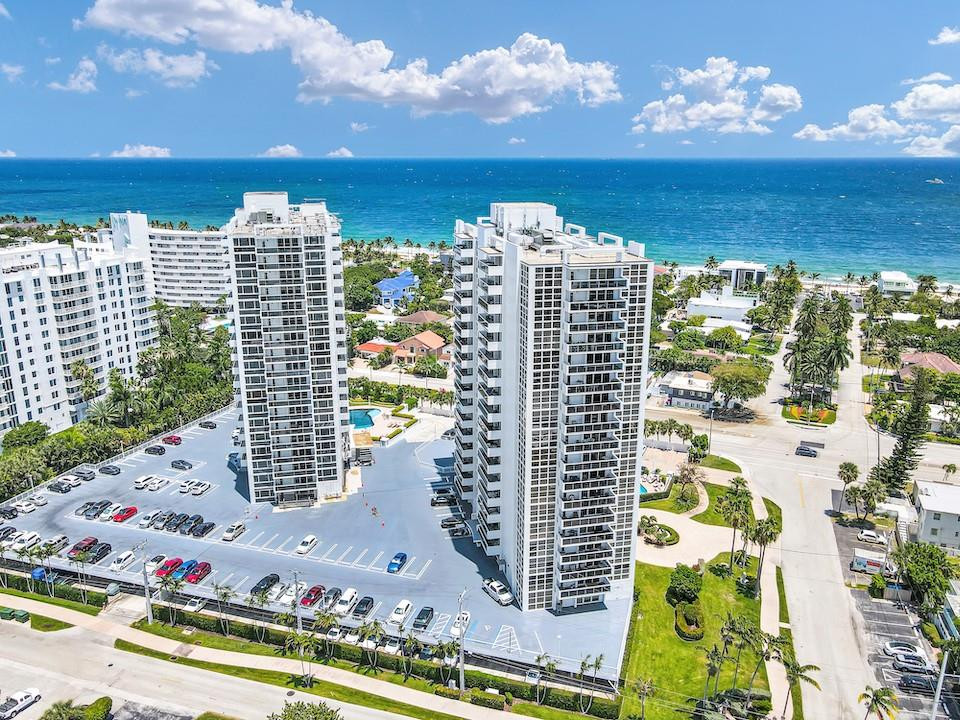 Remarkable intracoastal & ocean views from this exquisite 2 Bedroom 2 Bath fully furnished condo. Upon entering, you're greeted by the intracoastal and feel like you've finally arrived home. Totally renovated with the finest upgrades, all with an abundance of quality & attention to detail. Beautifully crafted hi-end cabinetry with Bosch appliances. All sleek contemporary furnishings thru-out. Sheets, towels, dishes, glasses etc. included, just bring your toothbrush. No expense spared while this gem was renovated. Spectacular views from every room. Sensational sunsets for you to enjoy on your spacious balcony. Cable & Internet included in rental payment. Just minutes to sand, restaurants, shopping, airport and major highways