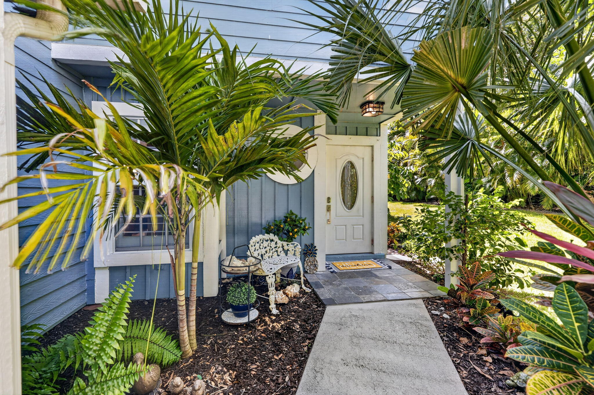 Jupiter beach living, perfected. Some homes are renovated — this one has been reimagined. This Ocean Dunes corner end unit is, for all practical purposes, a brand-new residence: over $200,000 in improvements down to the last designer finish. Four full bedrooms. Three full baths. Three outdoor living spaces and a private side yard that lets this townhome live like a single-family retreat. And the beach? A five-minute stroll, with both Jupiter and Juno Beach at your doorstep. Mornings begin with coffee in the sunlit courtyard; evenings end with dinner along Jupiter's waterfront. A fully renovated four-bedroom, three-bath end unit within walking distance of the beach is among the rarest offerings in Jupiter — rarer still, priced below the value of the investment within.  Do not miss this one. There is a difference between a home renovated to sell and a home renovated to be lived in — and loved. For the buyer seeking new-construction quality in Jupiter's coastal heart: This is the one! When the owner purchased this residence in 2024, she undertook its transformation for her own family's enjoyment, holding every selection, every material, and every craftsman to her exacting standard of excellence. No corner was cut because no corner could be: this was to be her home. The result is a comprehensive top-to-bottom interior renovation that rivals new construction in quality and surpasses it in character, complemented by a brand-new roof recently completed by the association ($89.05 monthly roof assessment ends Dec 31, 2026). Four genuine bedrooms and three full baths offer a floor plan that surfaces in Ocean Dunes only once in a great while, and the corner end unit position delivers a private side yard and three distinct outdoor rooms. FIVE minutes on foot to the sand; minutes more to Jupiter's waterfront dining. Now, a new chapter calls the owner elsewhere — and her meticulous eye becomes the next owner's extraordinary gain. Private showings by appointment.