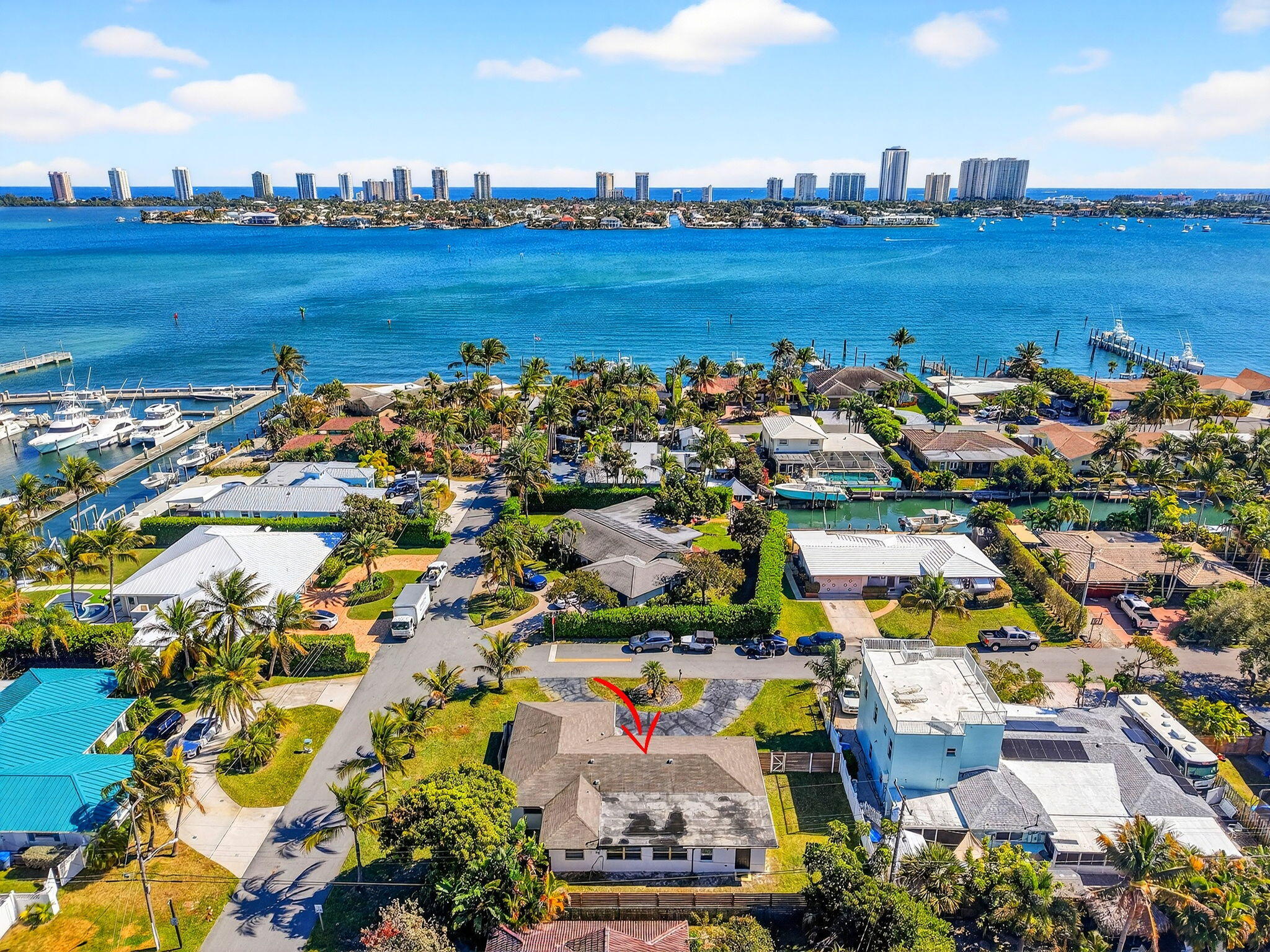 Discover the ultimate coastal lifestyle at 3651 Palm Drive in Riviera Shores, one of West Palm Beach's most sought-after boating communities. Perfectly positioned on a quiet corner lot, this beautifully maintained 3-bedroom, 3-bath home sits just steps from the New Port Cove Marina and the Freedom Boat Club, ideal for anyone who loves life on the water.

Inside, the home features a spacious split floor plan, elegant hardwood flooring, granite countertops, stainless steel appliances, impact windows, and both a newer roof and AC system for peace of mind. The oversized 1-car garage offers room for your vehicle and a golf car, the favorite local ride to the marina and beach... ... The exterior is just as impressive. Enjoy a lush tropical yard dotted with mature, fruit-bearing trees. There's ample space for boat storage or a future pool, giving this property incredible upside potential.

Located moments from the Intracoastal Waterway, Palm Beach Shores beaches, local dining, and shopping hotspots, this home combines relaxed waterfront living with city convenience. Whether you're an avid boater, an investor seeking opportunity, or someone dreaming of a serene yet connected coastal retreat, 3651 Palm Drive captures the best of South Florida living.