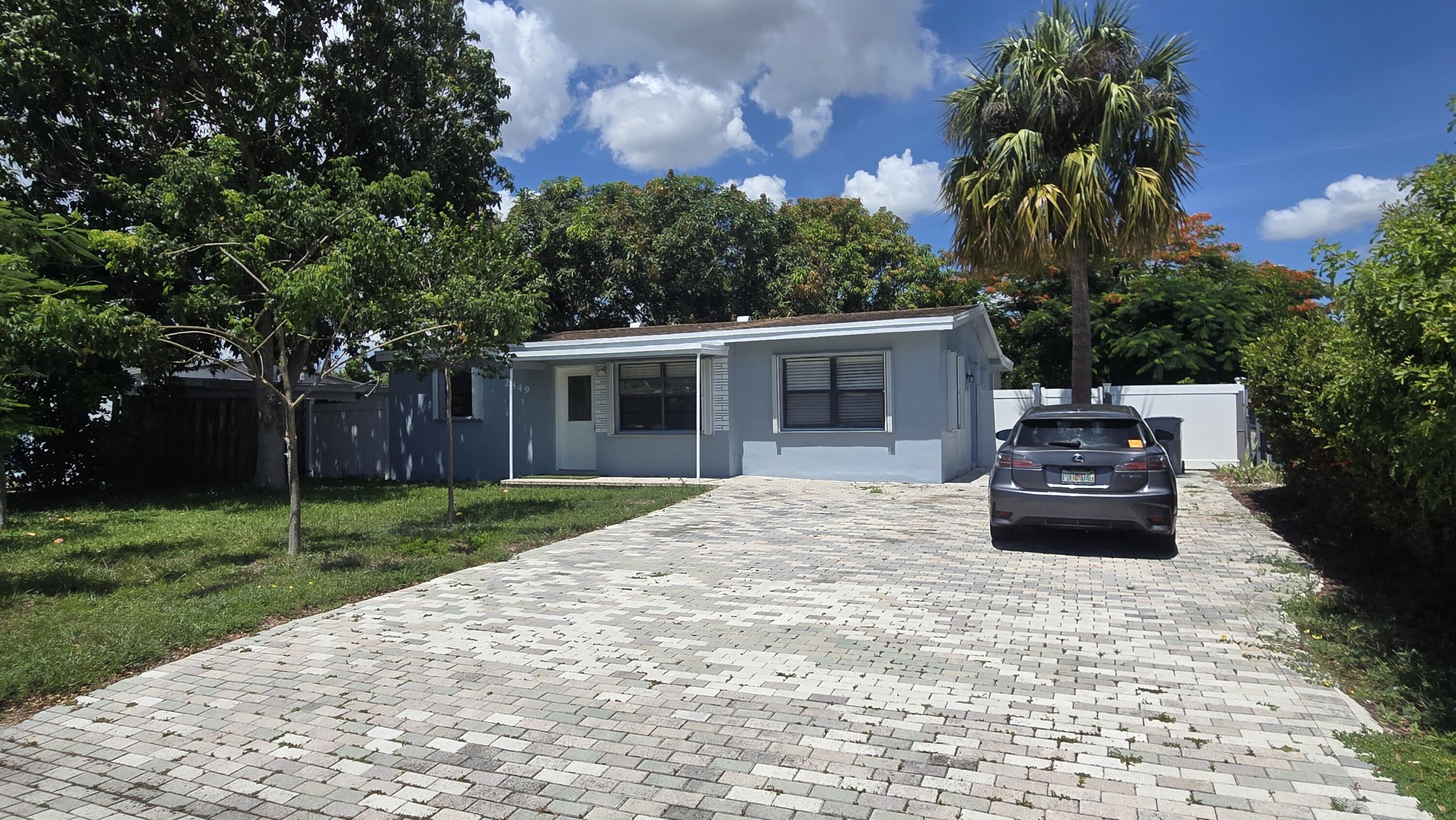 Beautifully renovated 3-bedroom, 2-bath home featuring two kitchens, updated appliances, and a spacious layout. Enjoy a large fenced yard with mature fruit trees, a separate storage/laundry room with washer, dryer, and additional refrigerator, plus a wide driveway with parking for up to 5 vehicles.  Located in a quiet, family-friendly neighborhood within walking distance to a park.