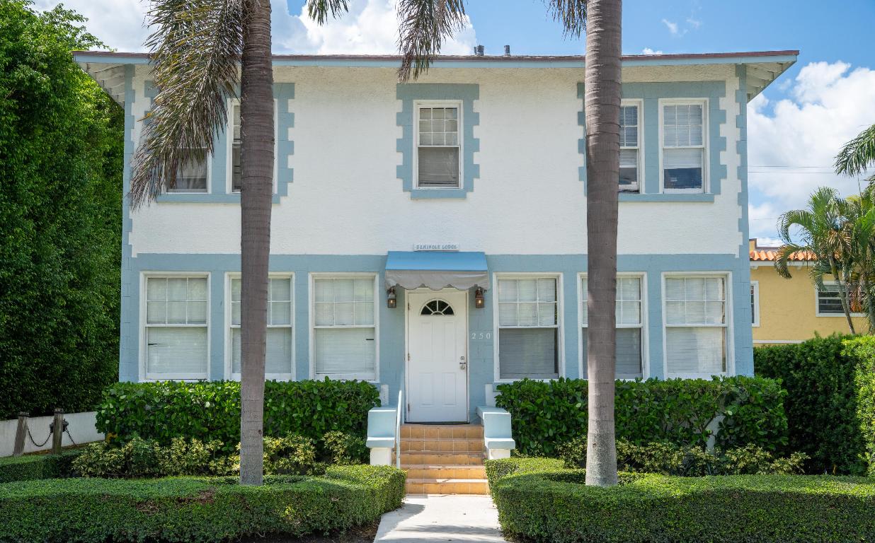 Offered as-is; unique opportunity for R-C redevelopment on a great mid-town street. Can be combined with the adjacent property at 256 Seminole Ave for a double lot. Parcels are legally separated and can also be sold individually. Ability to purchase all 6 lots on the street: 219, 223, 250, 256, & 264/270 Seminole. Incredible redevelopment potential with close proximity to the beach, bike trail, places of worship, restaurants, shopping, The Breakers, and convenient access on/off the north bridge.