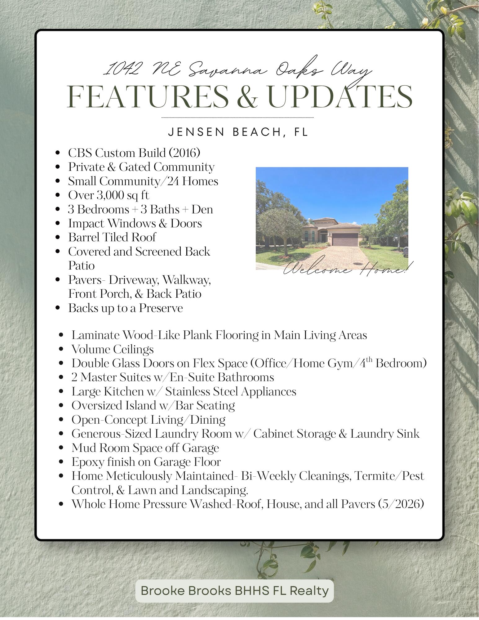 SAVANNA OAKS - Residential