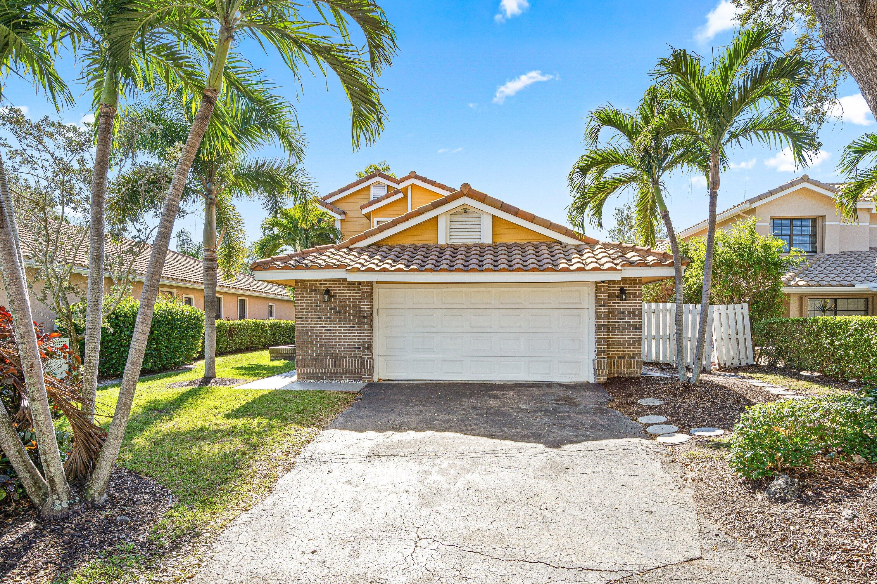 Best Value in Delray Beach - Now $549,900! 3BR/3.5BA CBS home in Windy Creek with ~2,000 sq ft and a flexible layout. Handyman special with solid bones—kitchen and baths updated, but needs paint, flooring, popcorn removal, fascia repair, and hurricane protection. Roof 2007. Features vaulted ceilings, spacious living areas, and a first-floor primary suite. Fenced backyard with room for a pool plus 2-car garage. Located on a quiet cul-de-sac with community pool, tennis, and cabana. Minutes to Atlantic Ave, beaches, I-95, and Turnpike. Priced to sell—build instant equity. Sold as-is. Easy to show