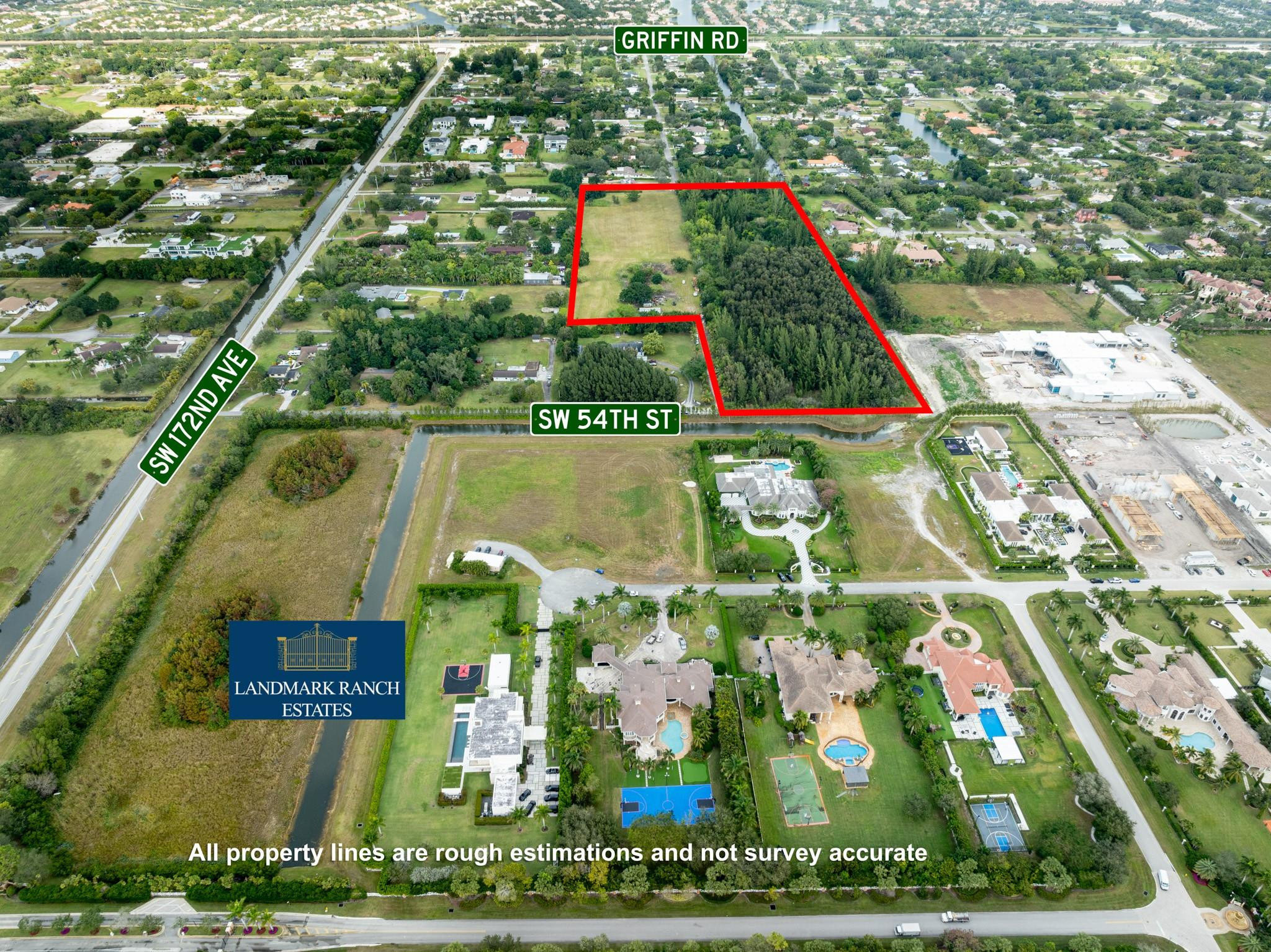 ***PLEASE SEE BROKER REMARKS FOR INFO ON THIS CLOSED PROPERTY***An exceptional 18-acre property located in the prestigious Town of Southwest Ranches - 10 acres and 8 acres—being offered together as a portfolio sale. Offering a private and serene setting. Representing an outstanding opportunity to create and design a private residential complex with limitless amenities potential. Alternatively, the entire site is ideal for the development of a luxury home community, "Carlton Estates," comprising of 13 custom homes each on one-acre lots. The seller has completed a comprehensive Planning and Civil Engineering Due Diligence Report including a Water Mitigation Report. The 18 acres are comprised of two parcels—Contact us today for a private tour and further details.