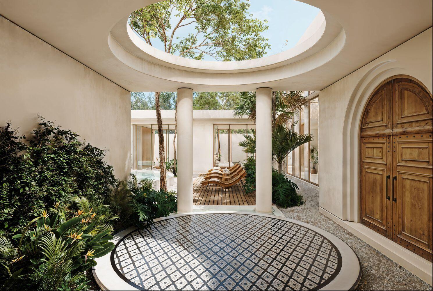 Templo is a striking architectural masterpiece where modern luxury meets serene, resort-inpsired design. Featuring soaring double-height ceilings, warm natural materials, dramatic floor-to-ceilings windows, and thoughtfully curated living spaces, this one-of-a-kind mansion creates an atmosphere of elegance, tranquility, and grandeur. Designed for both sophisticated entertaining and private retreat, Templo offers an immersive experience inpsired by contemporary tropical living.  *This is a pre-construction lot with customization available.