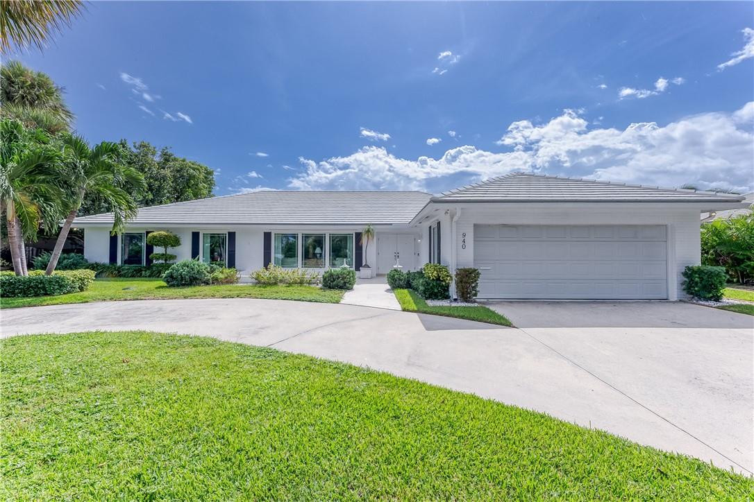 Gulfstream Hidden Gem - Spacious 4 Bed, 3.5 Bath, Waterfront, Pool Home in Place Au Soleil, an exclusive community minutes north of Delray’s famous Atlantic Avenue. The lot is 170 feet deep X 100 feet of Deepwater with desirable Southern exposure. Home boasts a Huge Master w/ Travertine bath, a large guest suite, formal dining, living, & breakfast rooms. The open & bright Kitchen has been updated w/ lovely wood cabinets & granite countertops. A Newer Roof & all impact windows w/ exception of the French doors to patio which are protected by Accordion Shutters. The swimming pool is heated for year round enjoyment & the covered patio is perfect for entertaining friends & family.  A 3 car tandem garage, whole house generator & 500 Gallon Propane tank complete the package. This home won’t last.