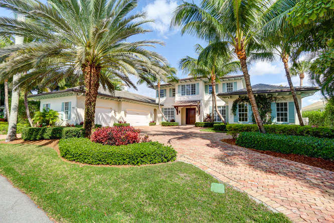 IMPECCABLE 5 BEDROOM + DEN 5 FULL AND 2 HALF BATH BRITISH WEST INDIES STUNNER.  THIS GORGEOUS 1/2 ACRE RIVERFRONT PROPERTY HAS QUALITY THROUGHOUT, WHITE OAK HARDWOOD FLOORING, CUSTOM WOODWORK, FORMAL DINING AND LIVING ROOM WITH FIREPLACE, GOURMET KITCHEN WITH LARGE BUTLER'S PANTRY, FAMILY ROOM, MEDIA ROOM & 1ST FLOOR MASTER. SUMMER KITCHEN, HEATED POOL WITH SPA AND BOAT DOCK WITH RARE COVERED LIFT.