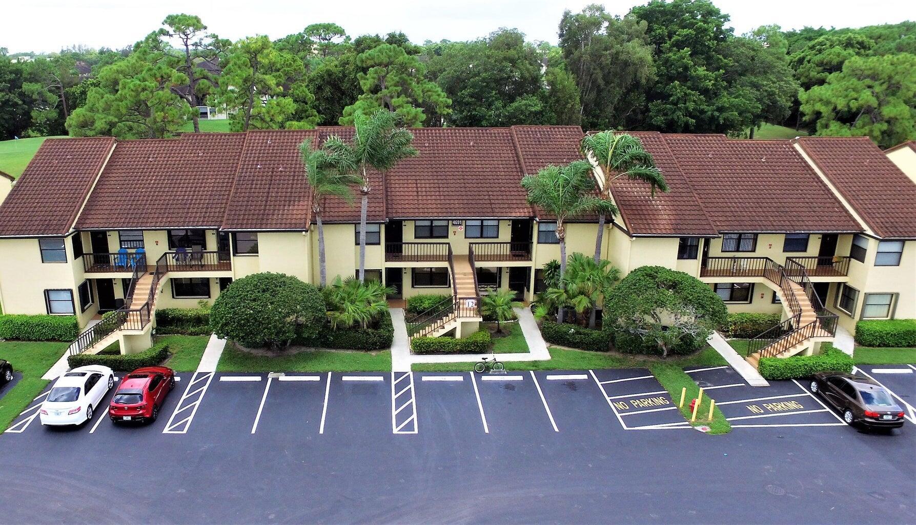 FOR ALL AGES! Charming light and bright 3-bedroom 2-bath condominium, corner unit, with a great floor plan and vaulted ceilings. New rood installed in 2025. Currently tenant-occupied paying $2,350 month to month. Tenant would love to stay. The primary suite has a spacious walk-in closet. Lucerne Greens is a friendly community with a great location close to the Turnpike, Wellington, shopping, dining, and a 20-minute drive to the beach. New Roofs and gutters throughout the community. The adjacent 79-acre area is being developed to create a new community. This project features new infrastructure, walking paths, townhomes, and single-family homes. Community has great reserves. Low down payment! Down payment assistance available for 1st time homebuyers!